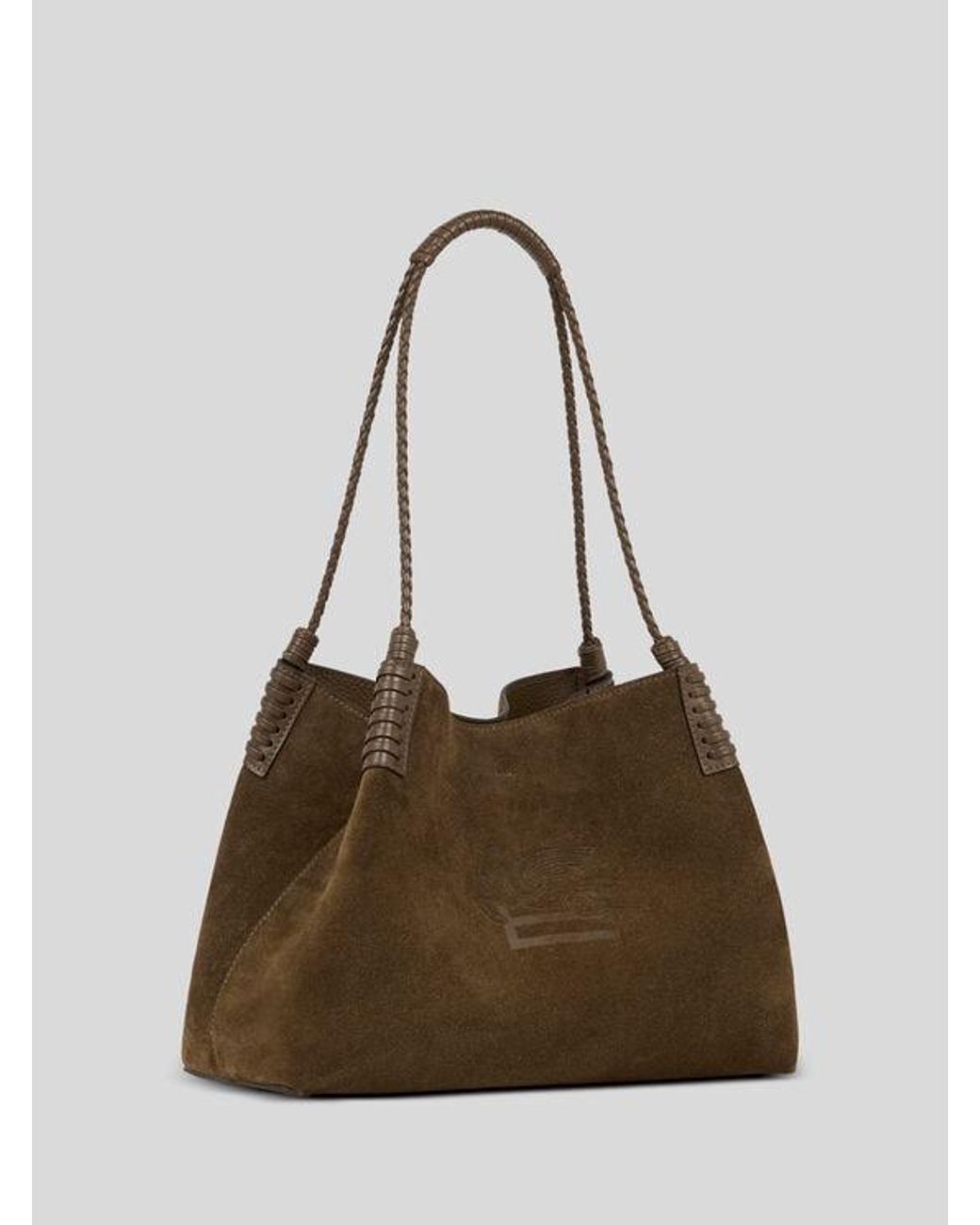 Etro Brown Medium Libra Tote Bag