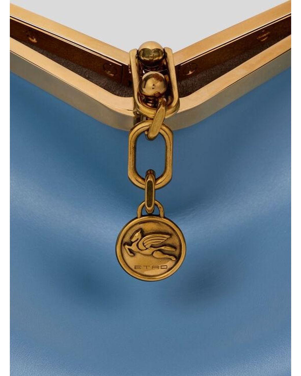 Etro Blue Medium Vela Bag