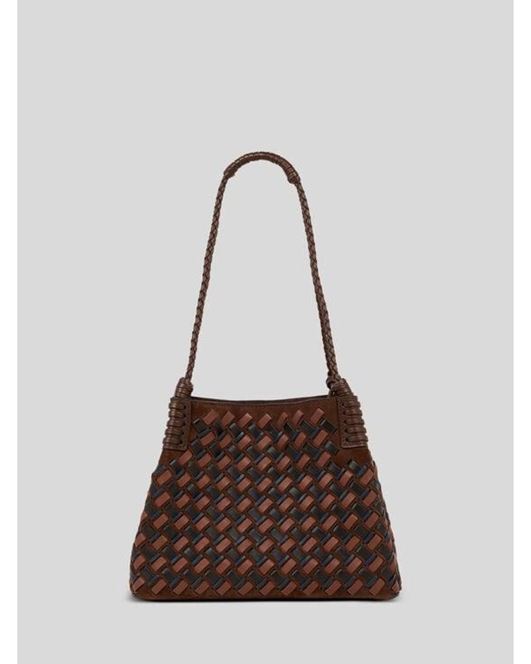 Etro Brown Small Libra Tote Bag