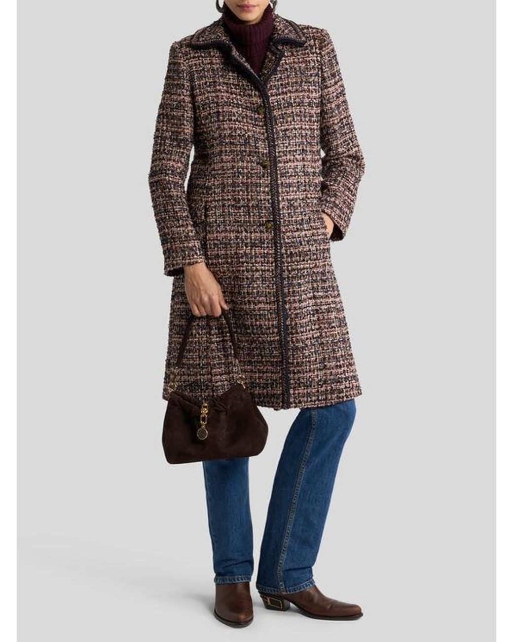 Cappotto di Etro in Brown