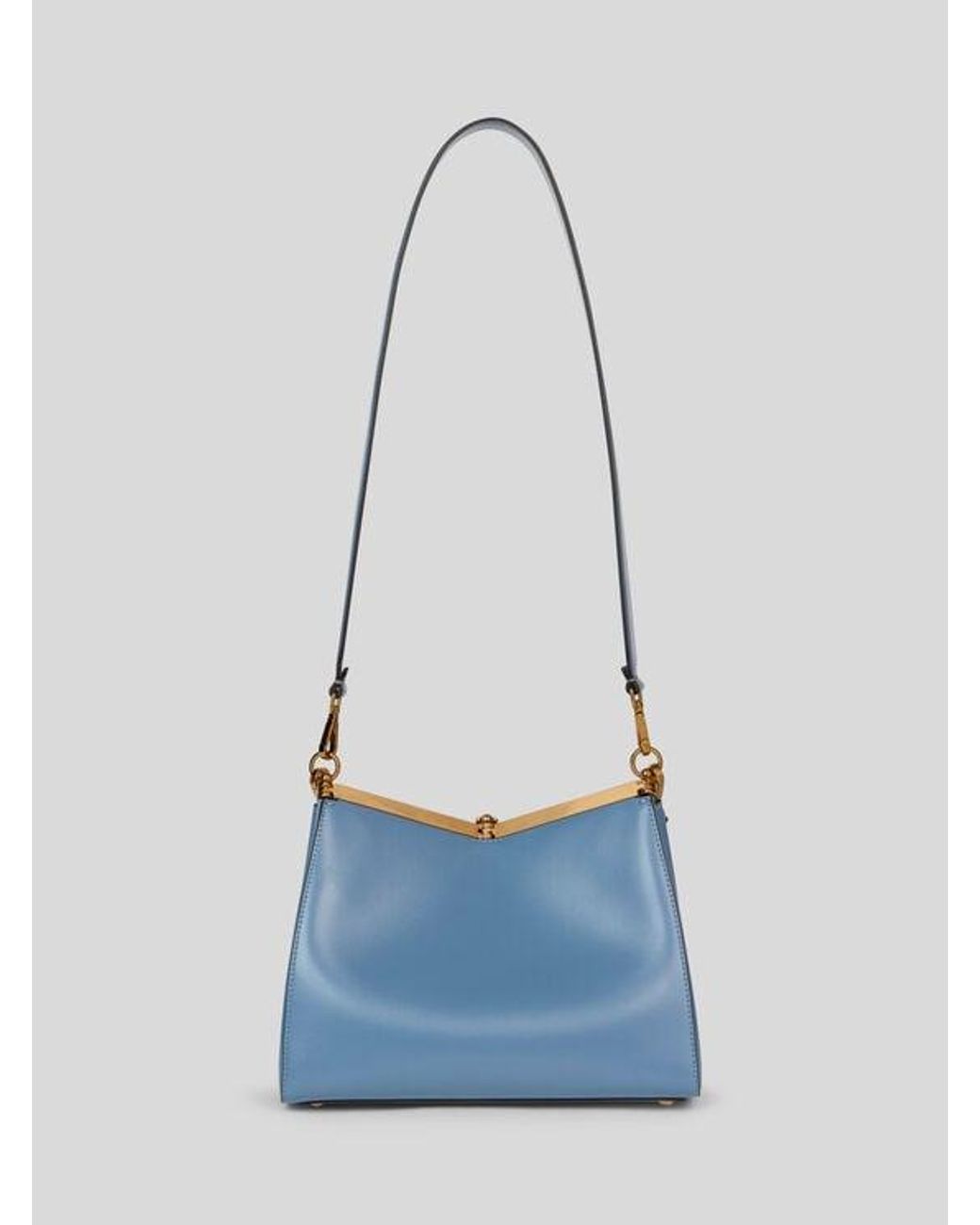 Etro Blue Medium Vela Bag