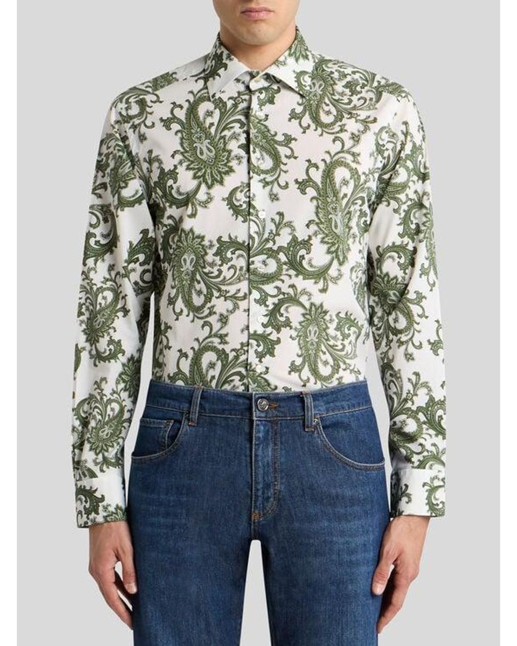 Camicia di Etro in White da Uomo