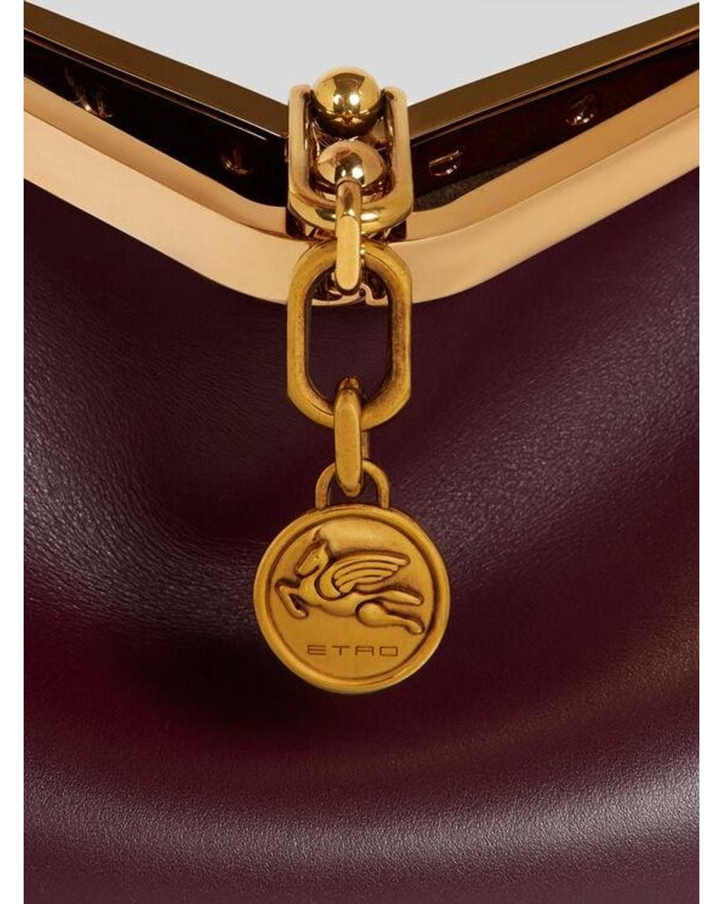 Etro Purple Small Vela Bag