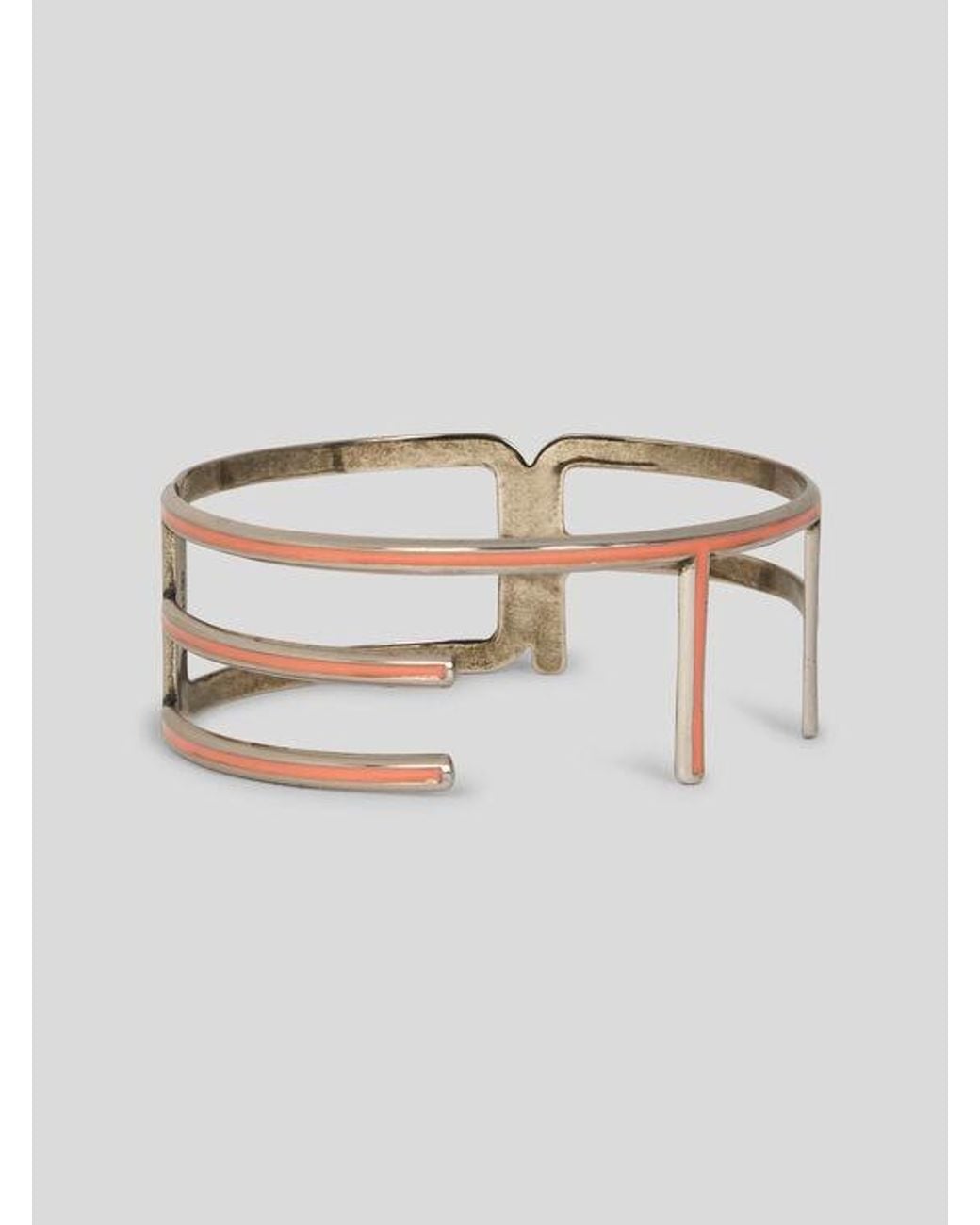 Etro White Bangle Bracelet