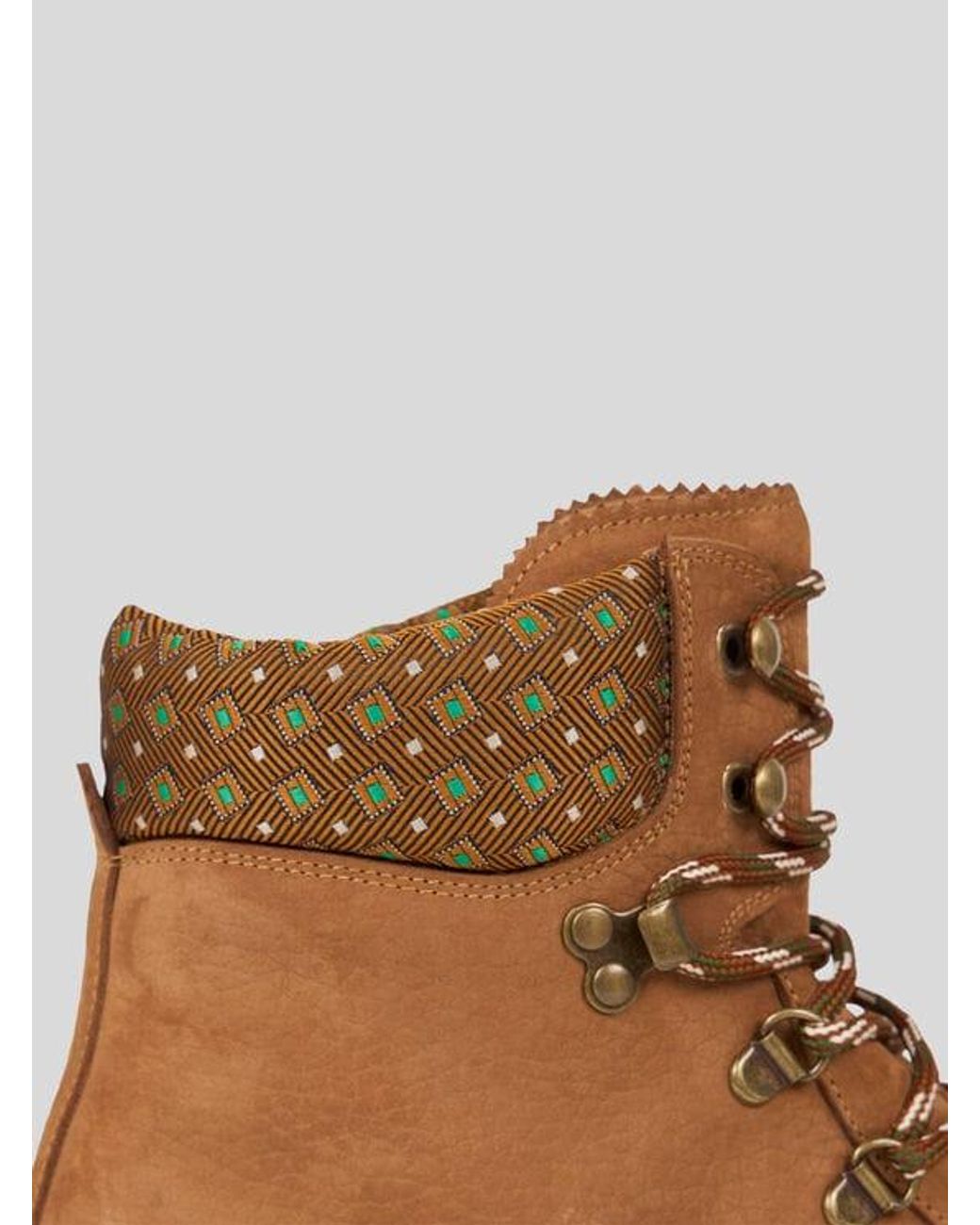 Etro Brown Trekking Ankle Boots for men