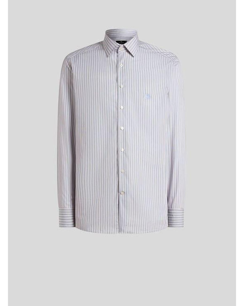 Camicia di Etro in Gray da Uomo