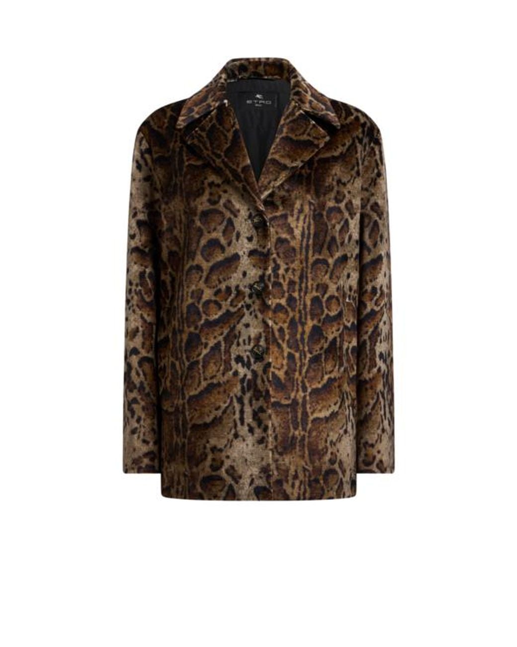 Cappotto Corto di Etro in Brown