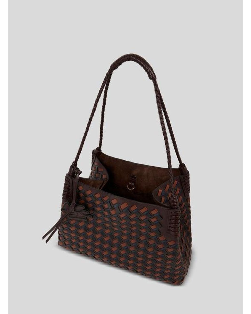Etro Brown Medium Libra Tote Bag