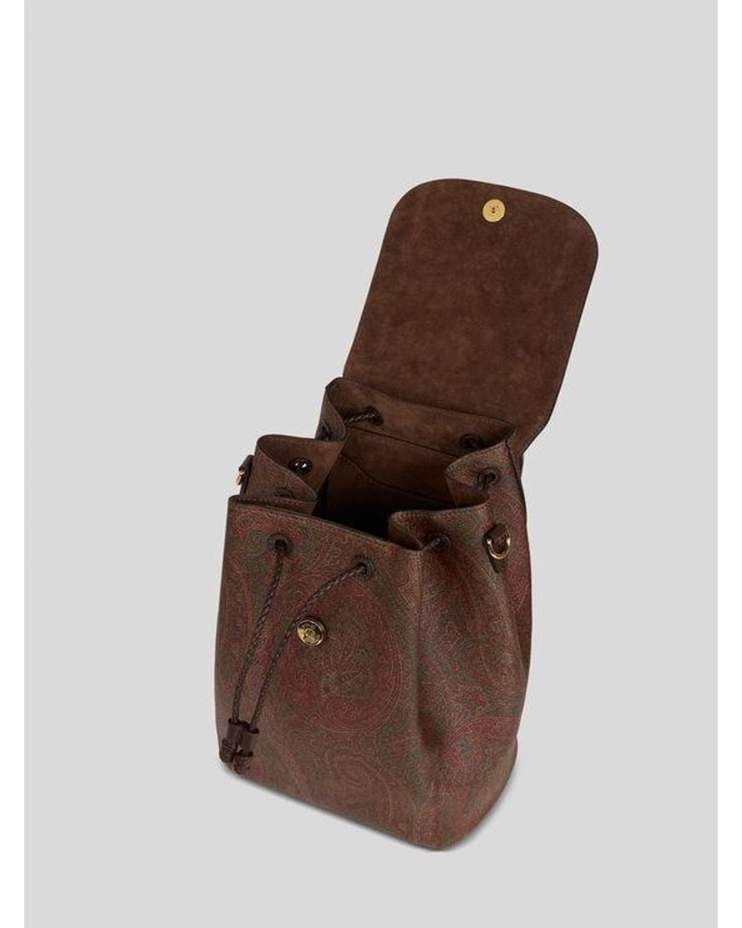 Zaino Essential Medio di Etro in Brown