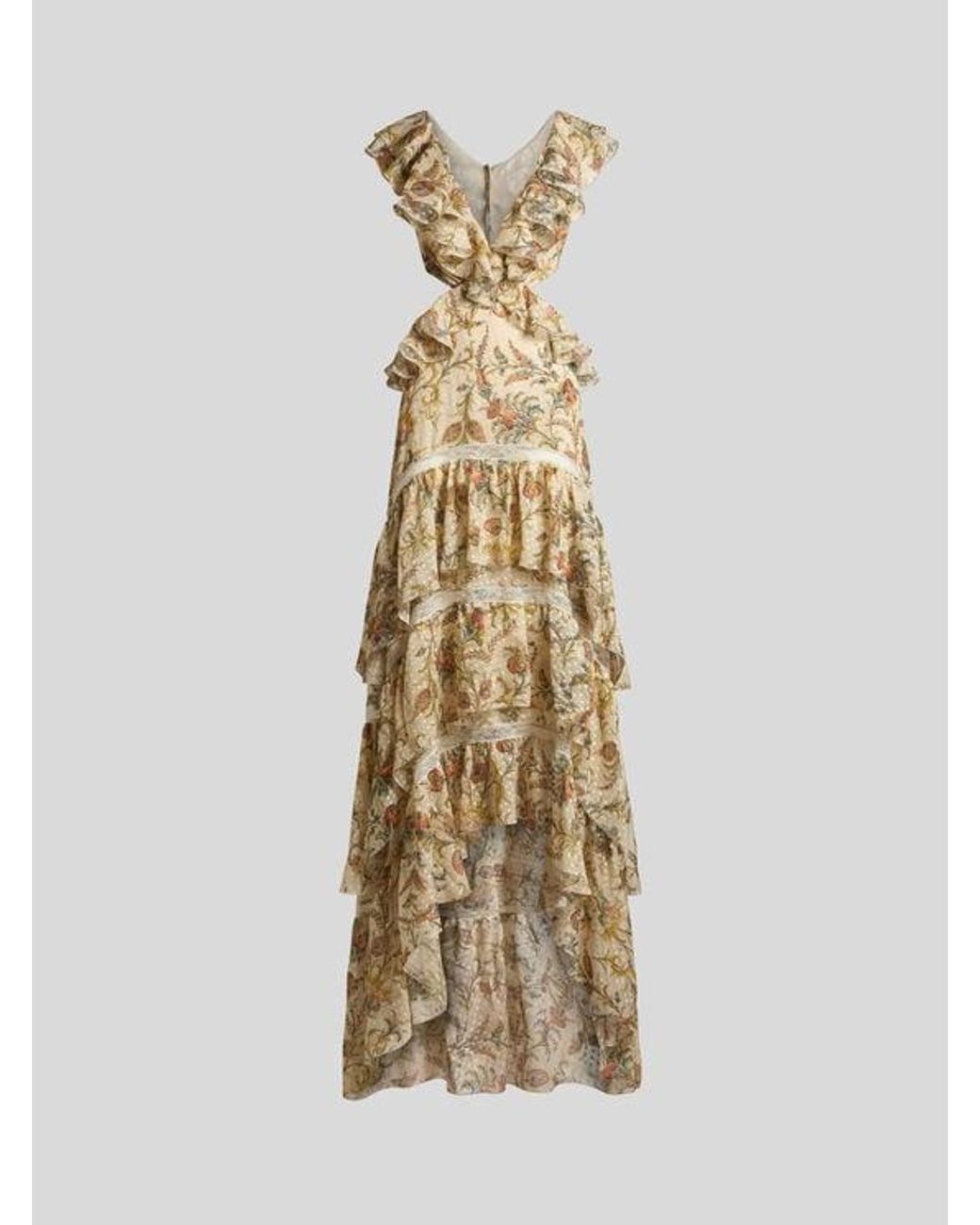 Etro Metallic Long Dress