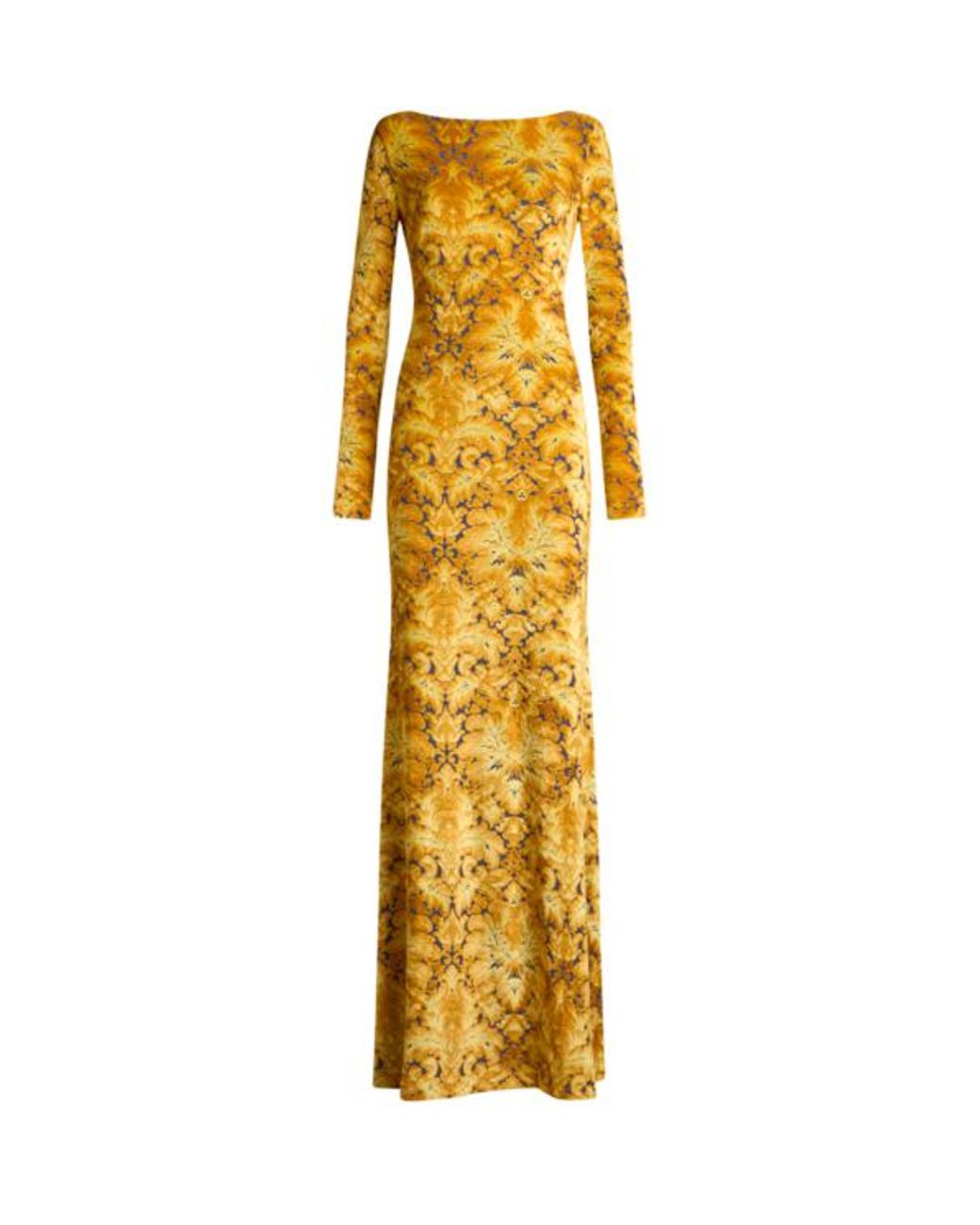 Etro Metallic Chenille Jacquard Dress