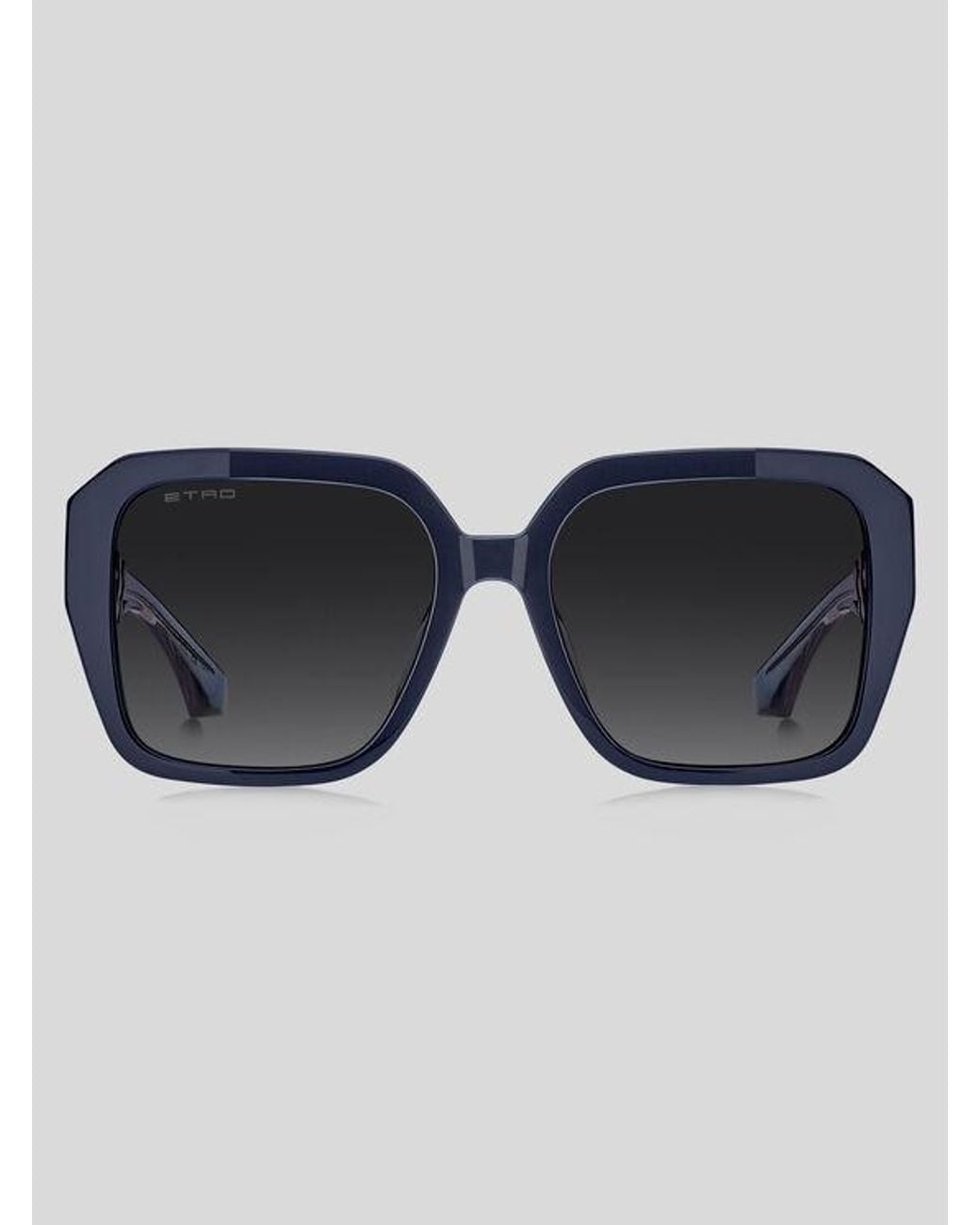 Etro Blue Color Stripes Sunglasses