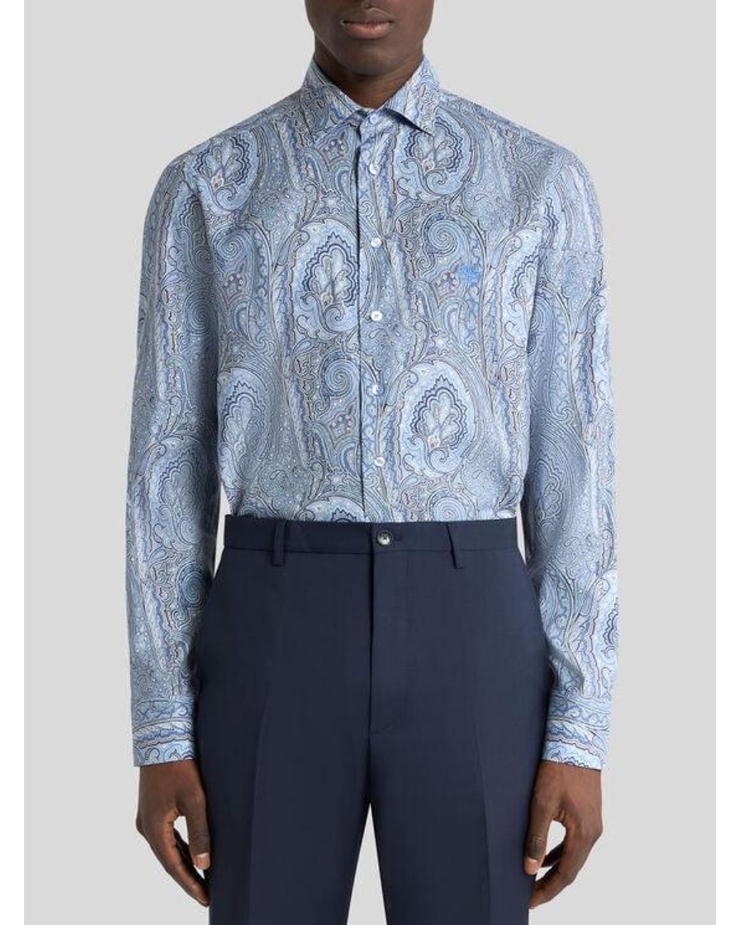 Etro Blue Shirt for men