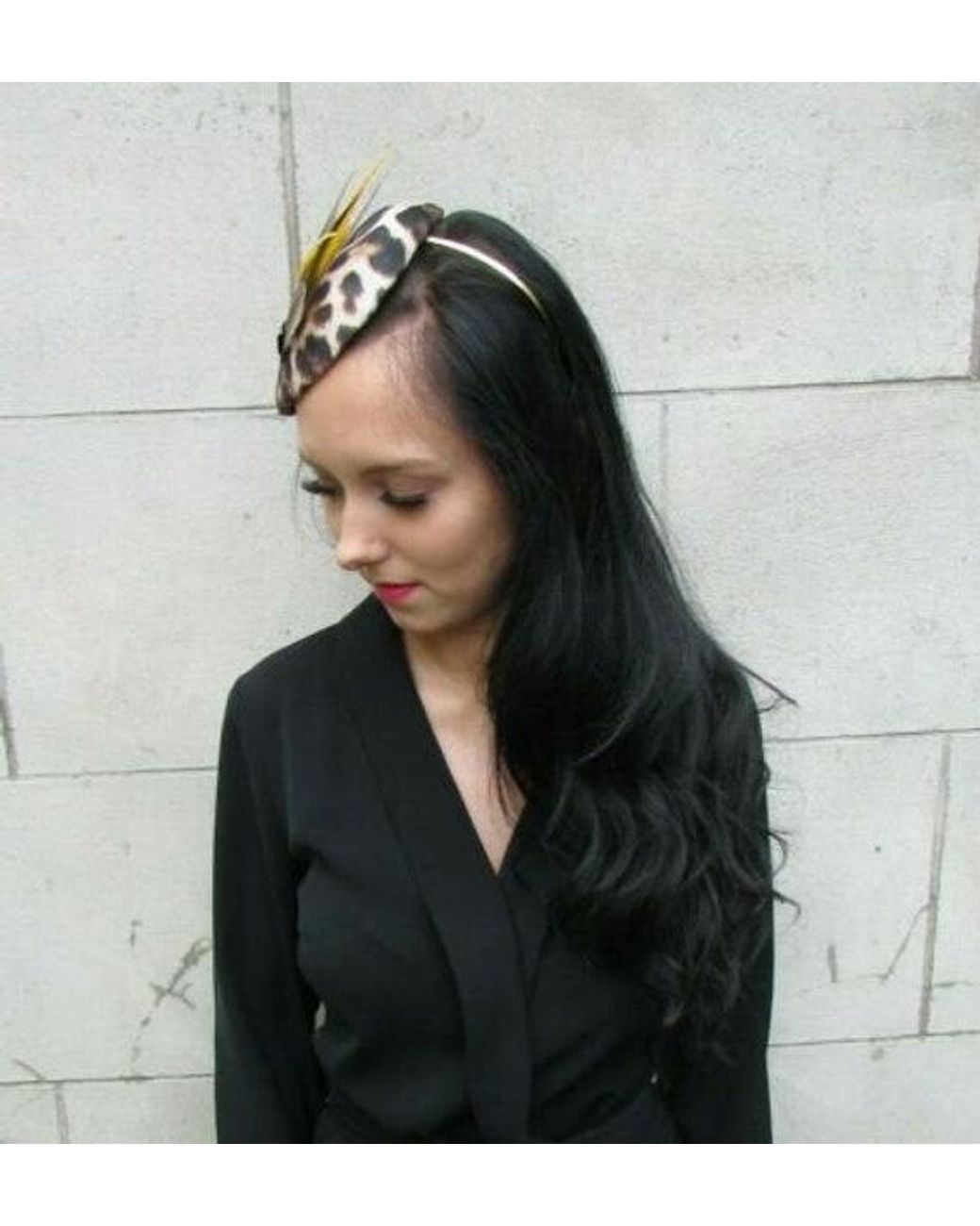 Feather Hat Fascinator 7407 