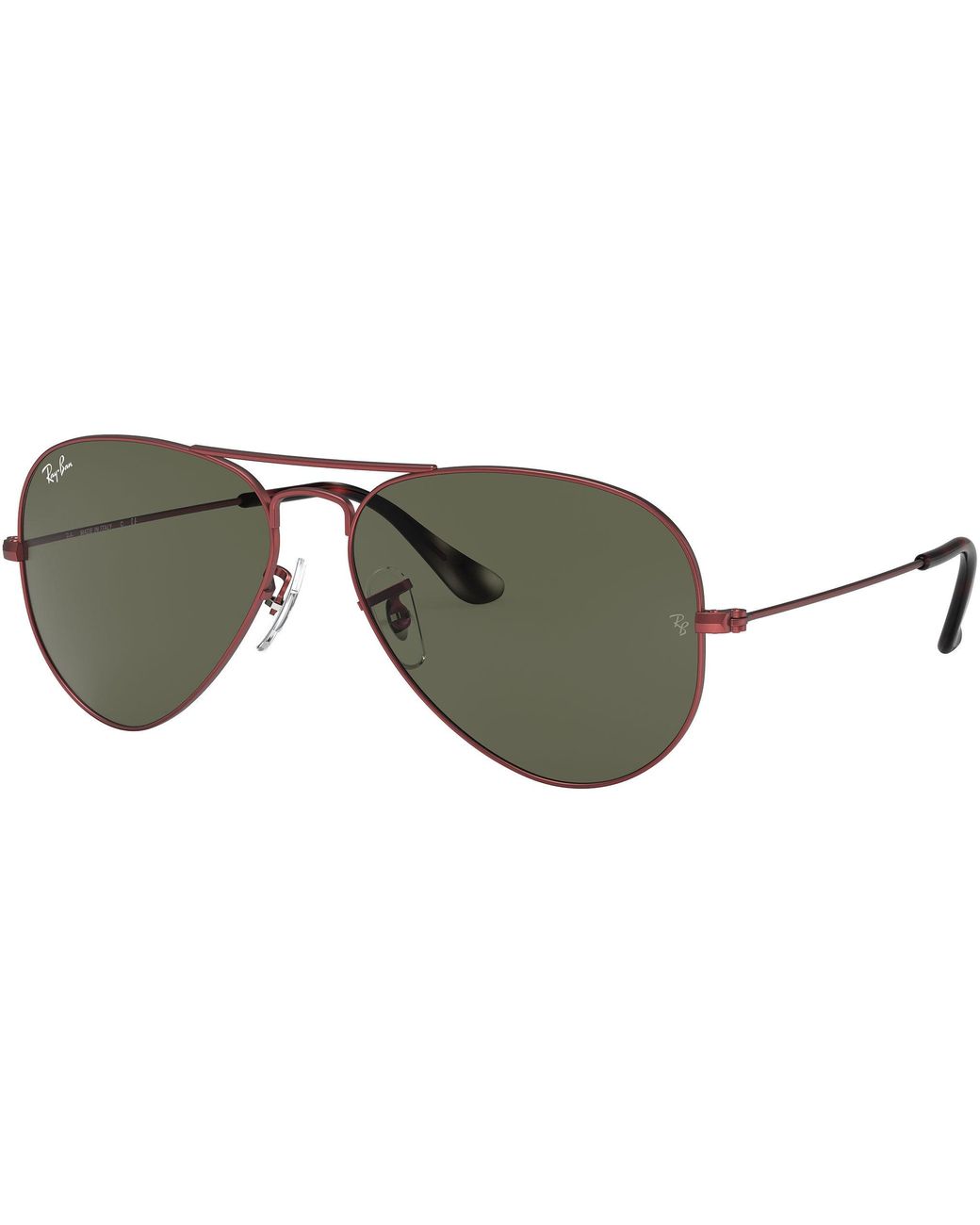 Ray-Ban Aviator Large Metal Rb3025 918831 Sand Transparent Red | Lyst