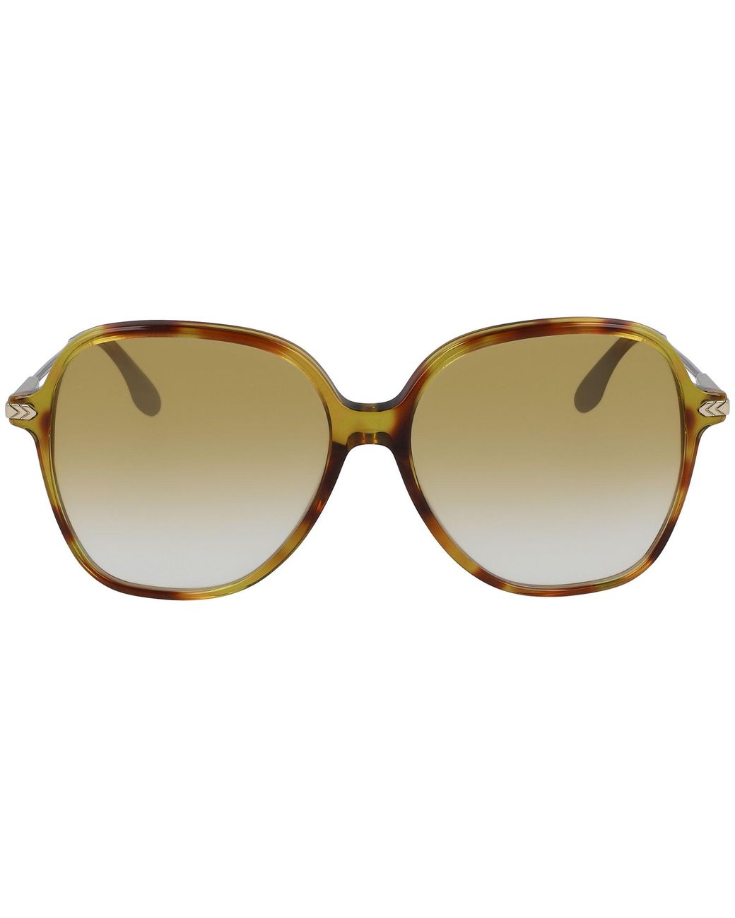 Womens Accessories Sunglasses Victoria Beckham Vb610s 222 Blonde Havana in Black 