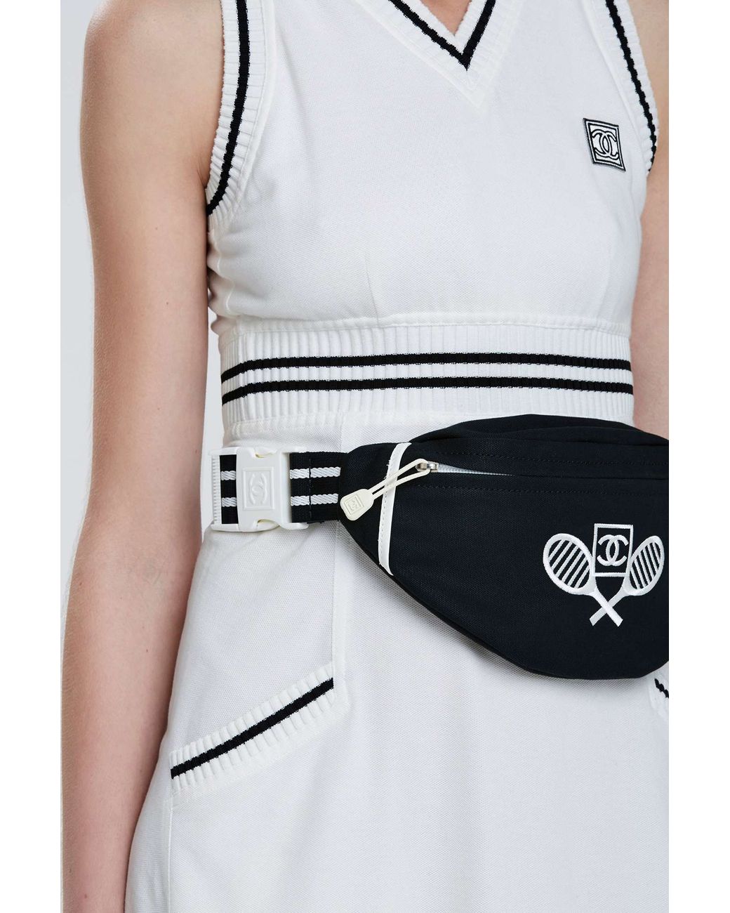 Chanel tennis fanny pack clearance