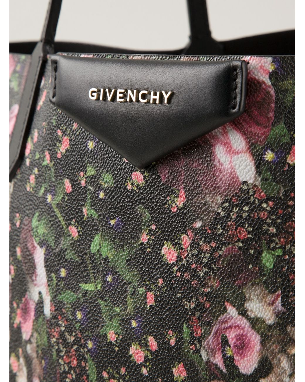 Givenchy Floral Print Antigona Tote Lyst