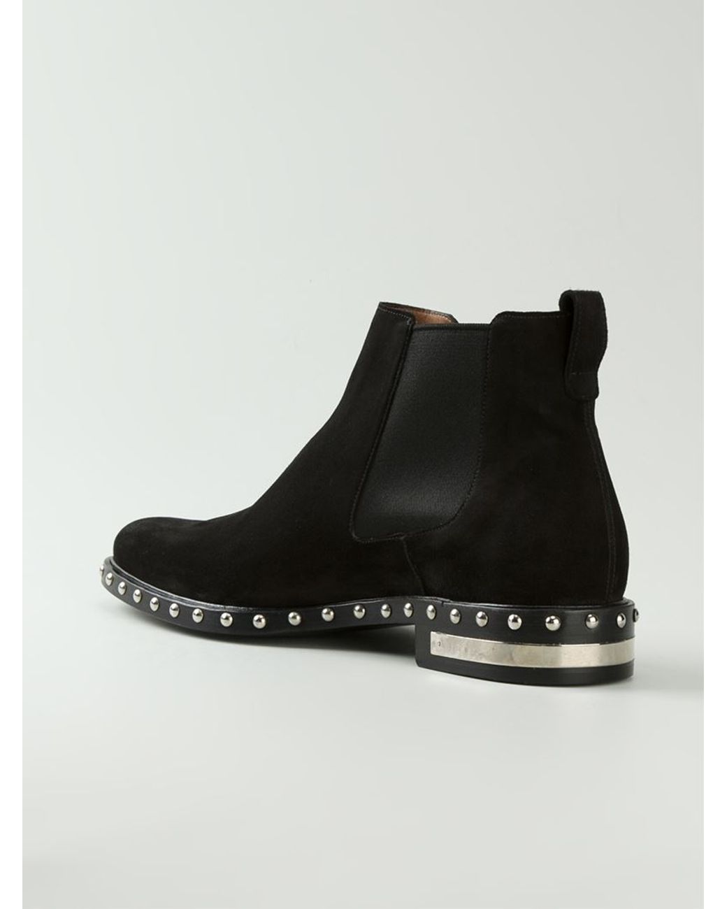 Givenchy black hotsell studded boots