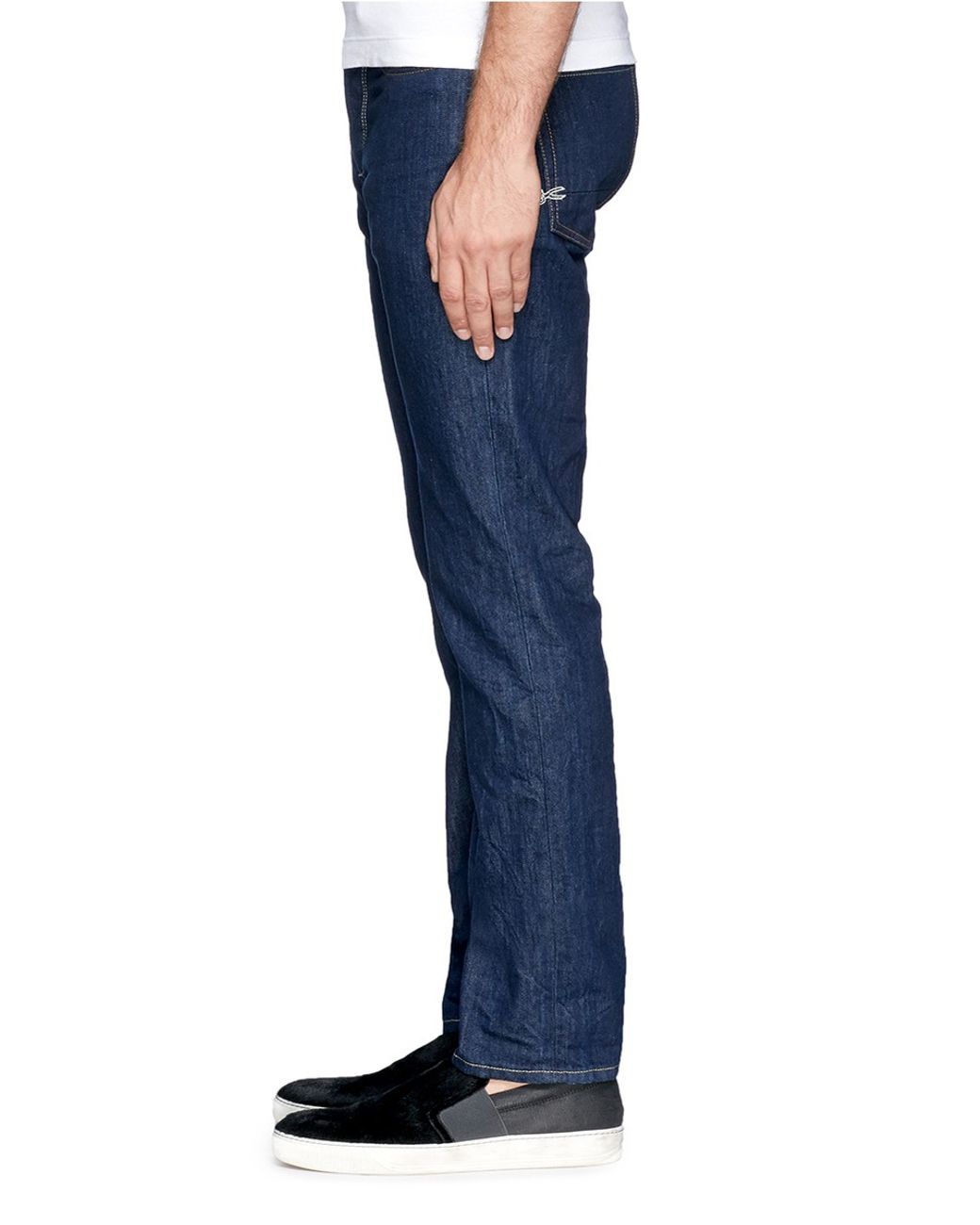 Denham Drill Fit Jeans in Blue for Men | Lyst UK
