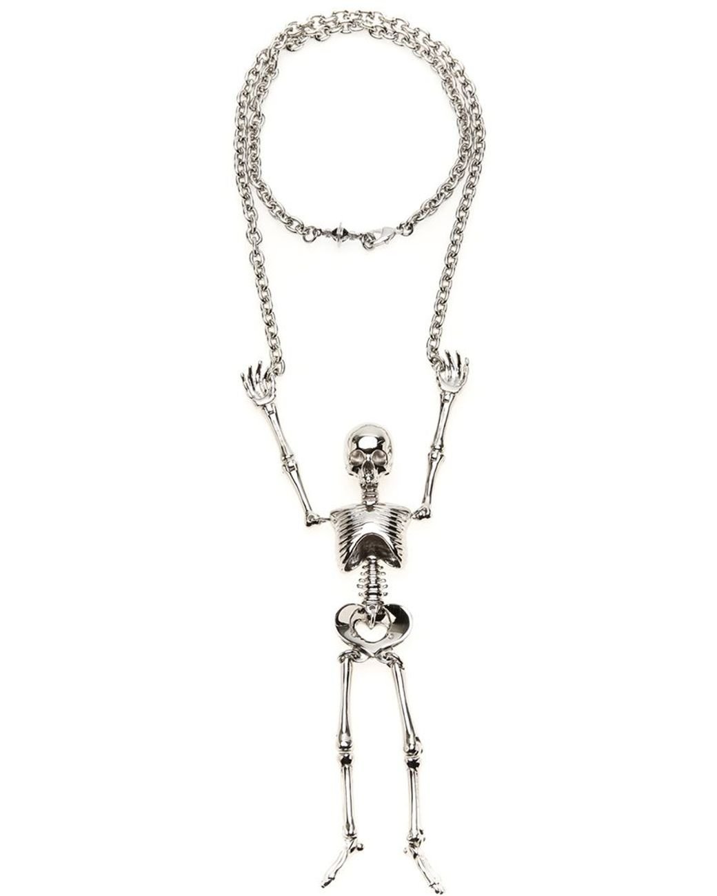 Vivienne Westwood Silver Skeleton Bracelet Vivienne Westwood