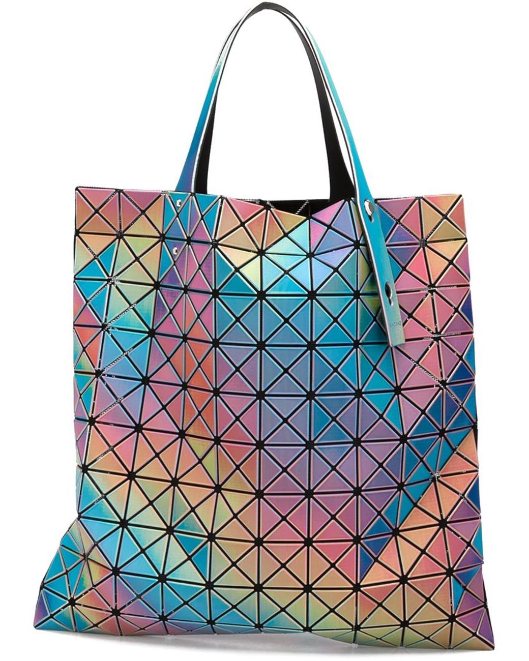 Bao Bao Issey Miyake Rainbow Prism Tote in Natural