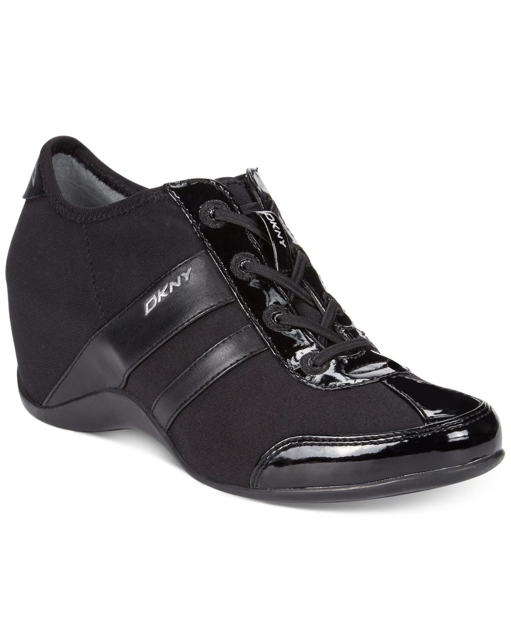 dkny sawyer wedge sneakers