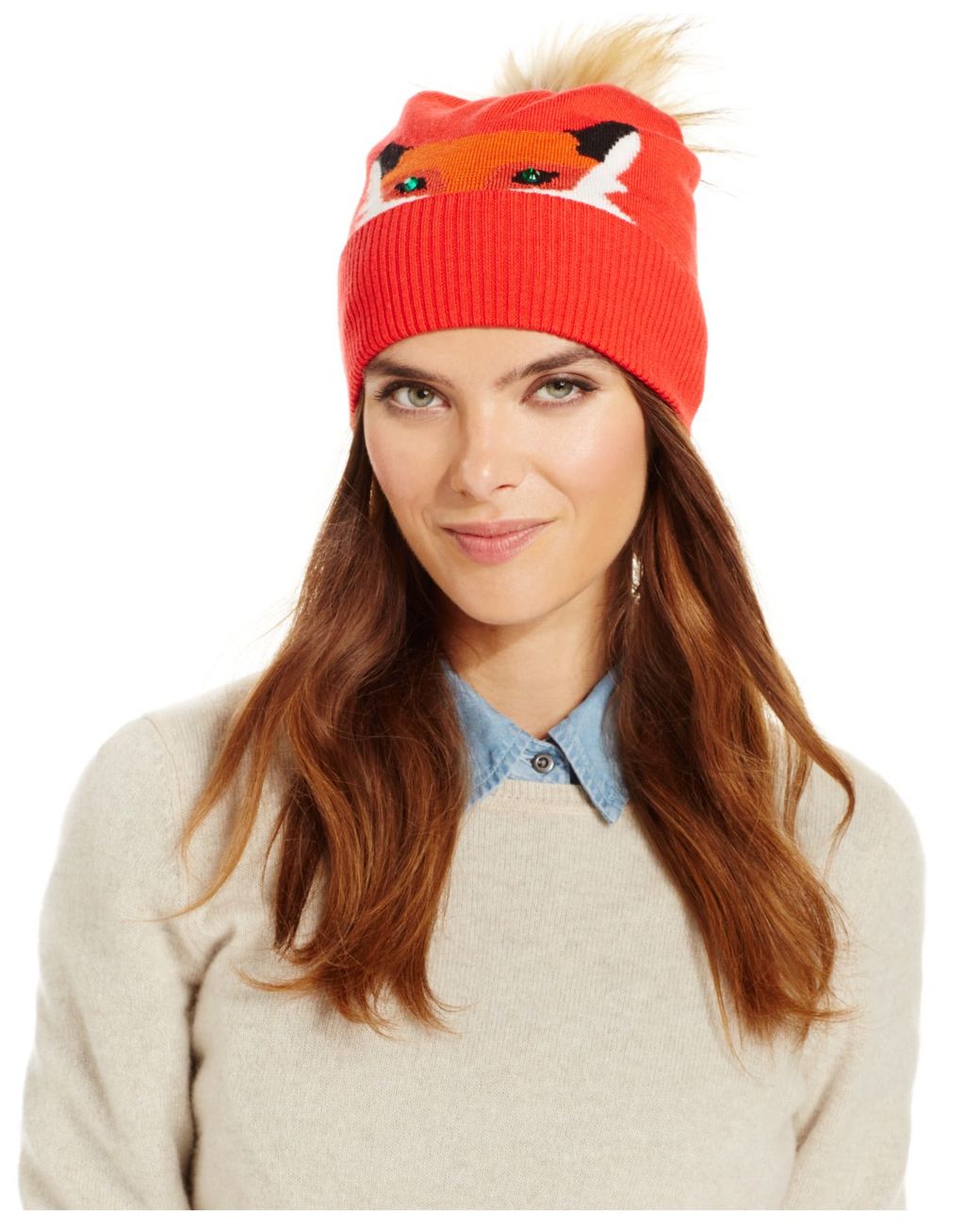 Kate Spade Crazy Like A Fox Beanie in 