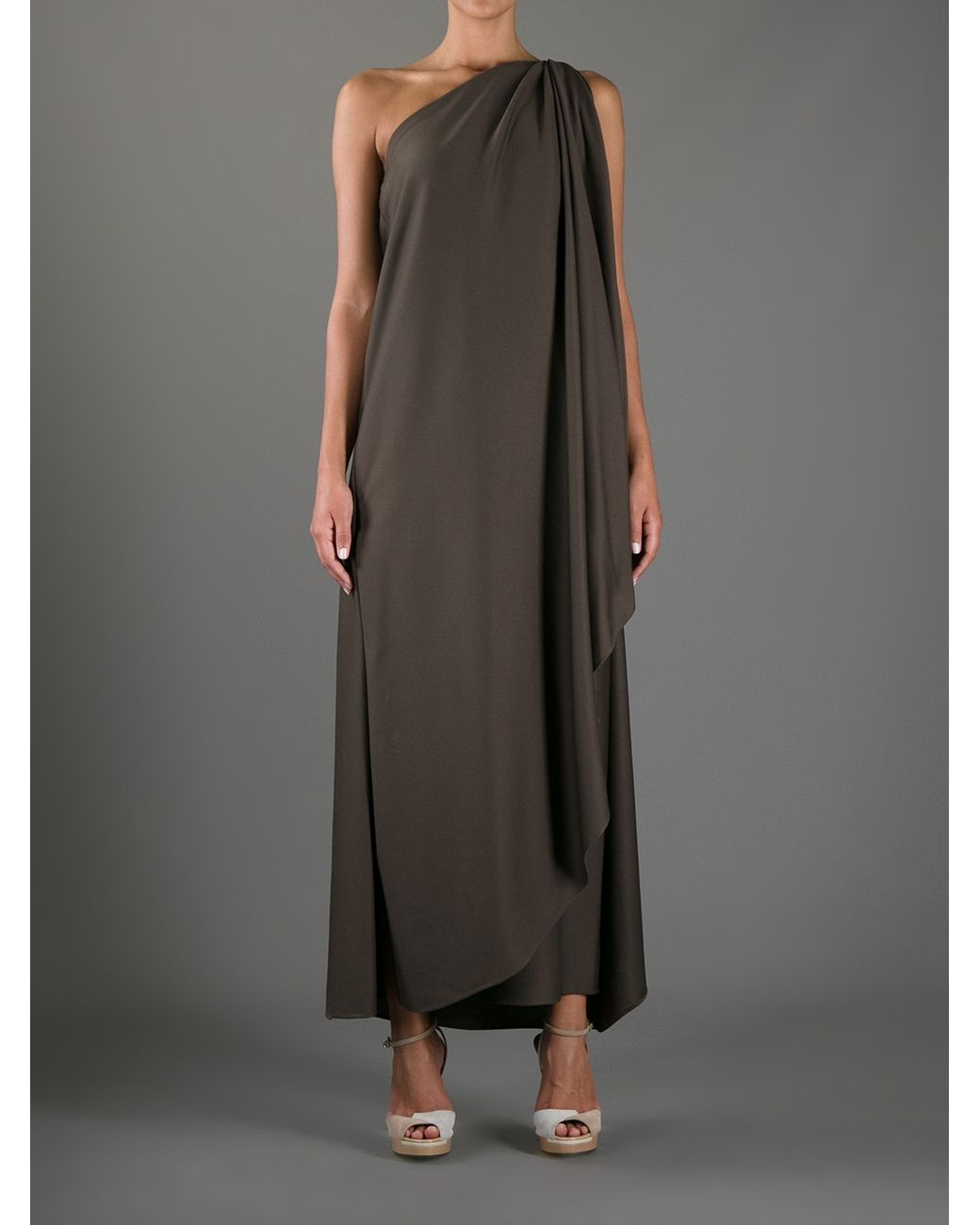 One shoulder toga on sale