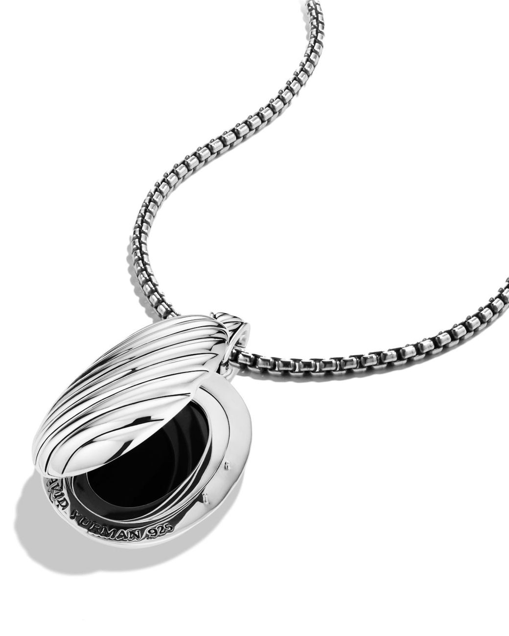 David Yurman Sculpted Cable Locket in 