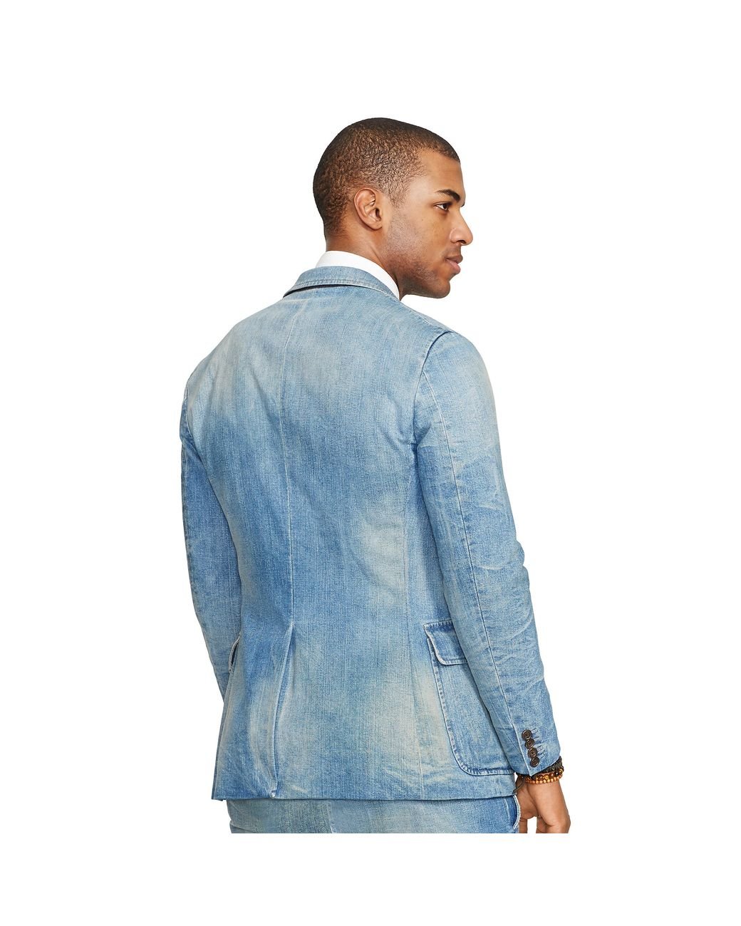Polo Ralph Lauren Morgan Denim Suit in Blue for Men | Lyst