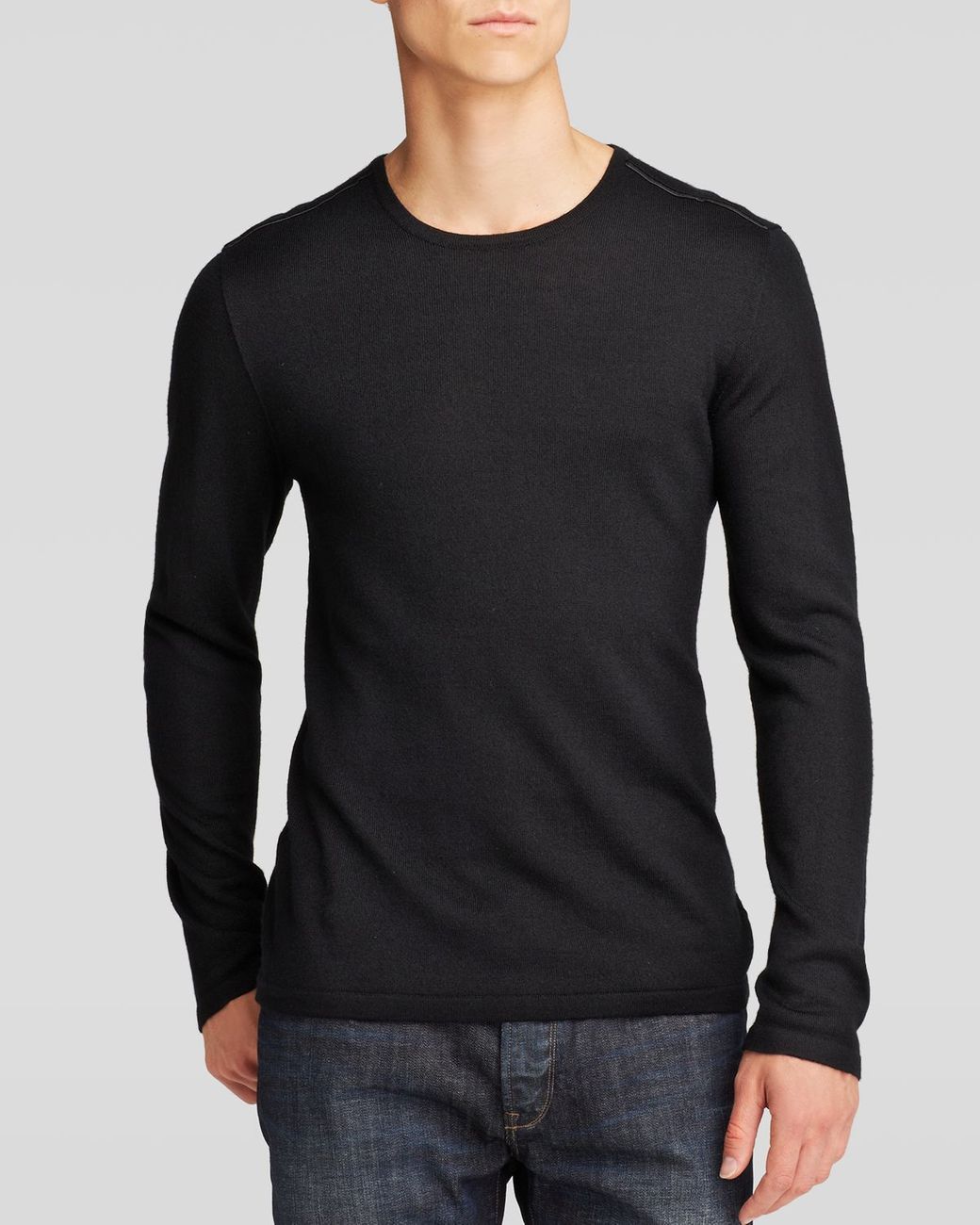 John Varvatos Usa Crewneck Sweater With 