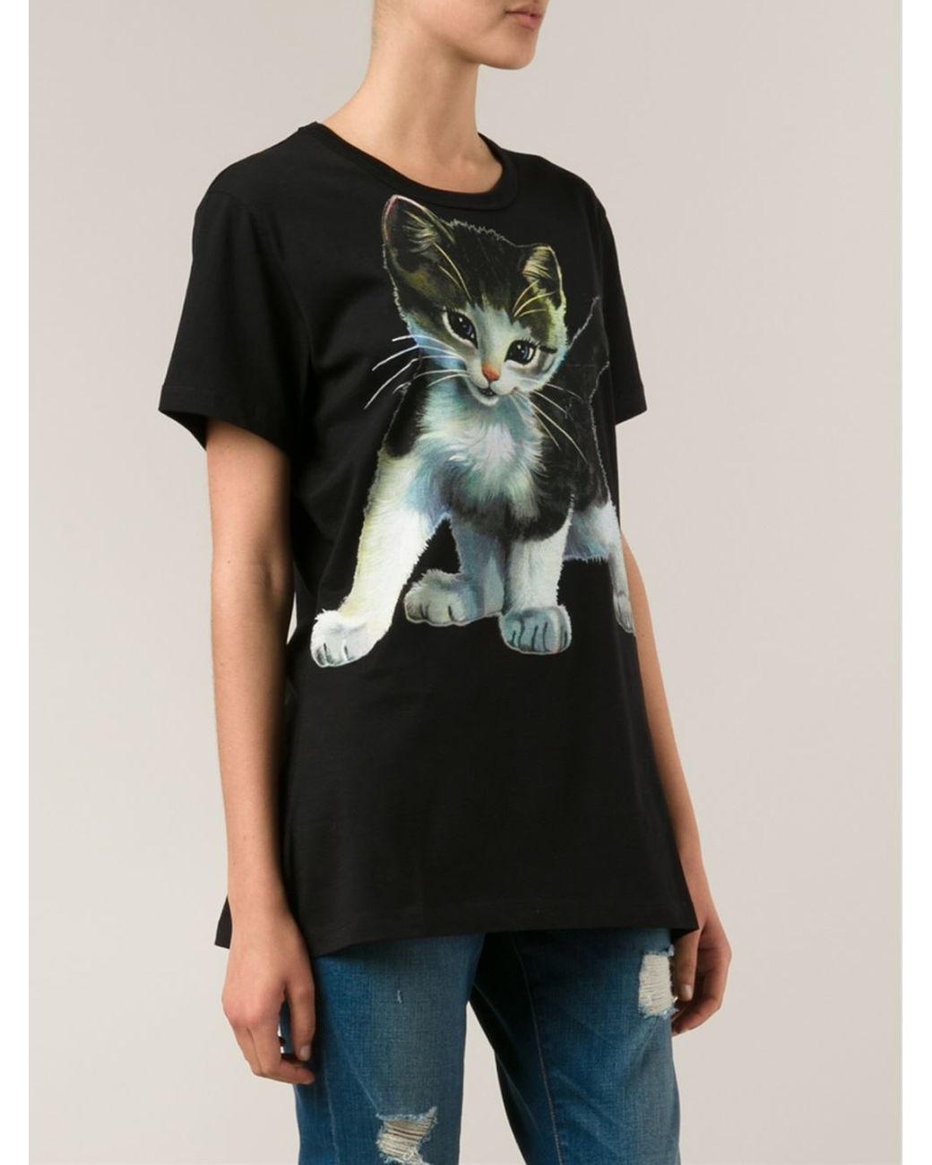 Vivienne Westwood Cat T-shirt in Black | Lyst Vivienne Westwood Cat T-shirt in Black | Lyst
