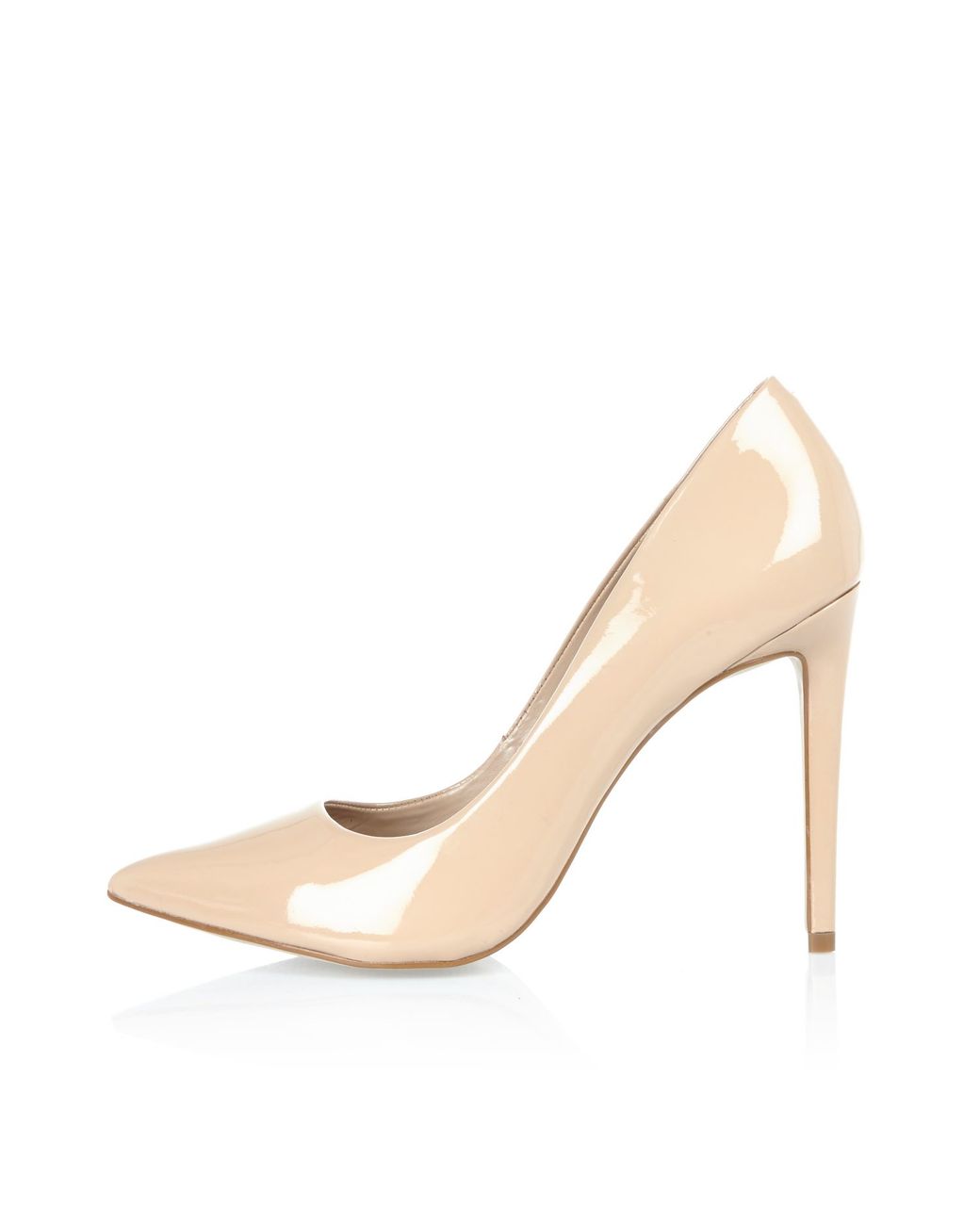 River island nude best sale shoes