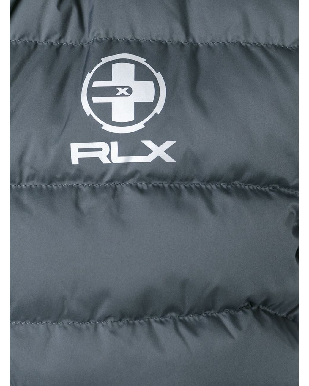RLX Ralph Lauren Classic Padded Gilet in Grey for Men | Lyst UK