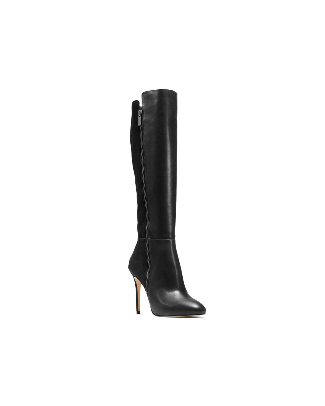 MICHAEL Michael Kors Clara Tall High Heel Boots in Black | Lyst