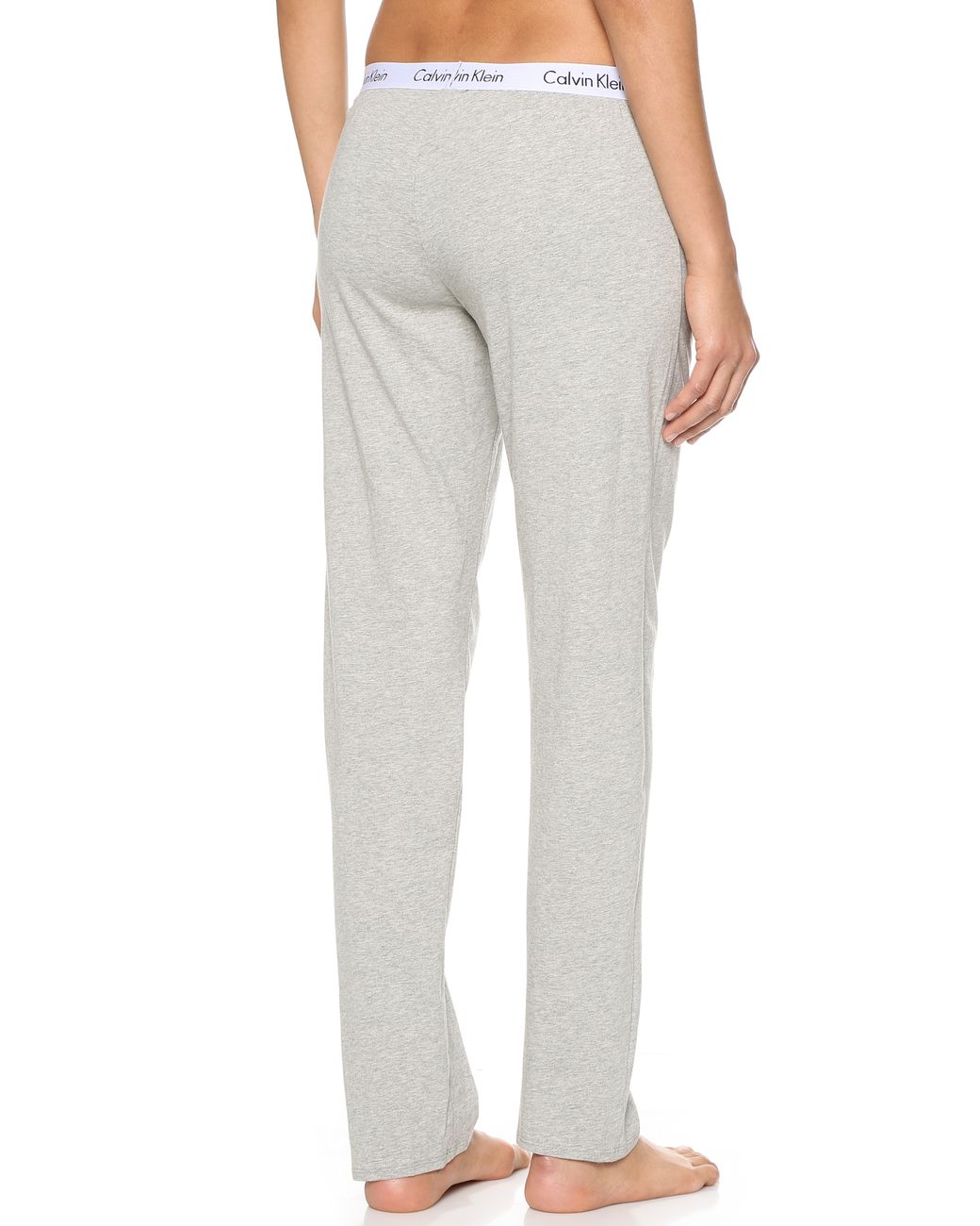 Calvin Klein Logo Lounge Pants in Gray | Lyst