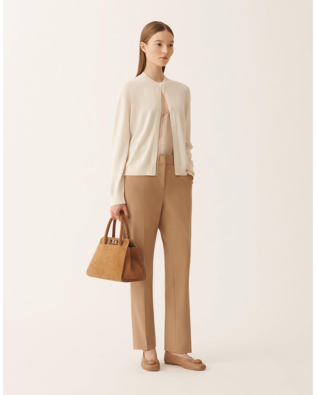 Fabiana Filippi Natural Montefalco Pants