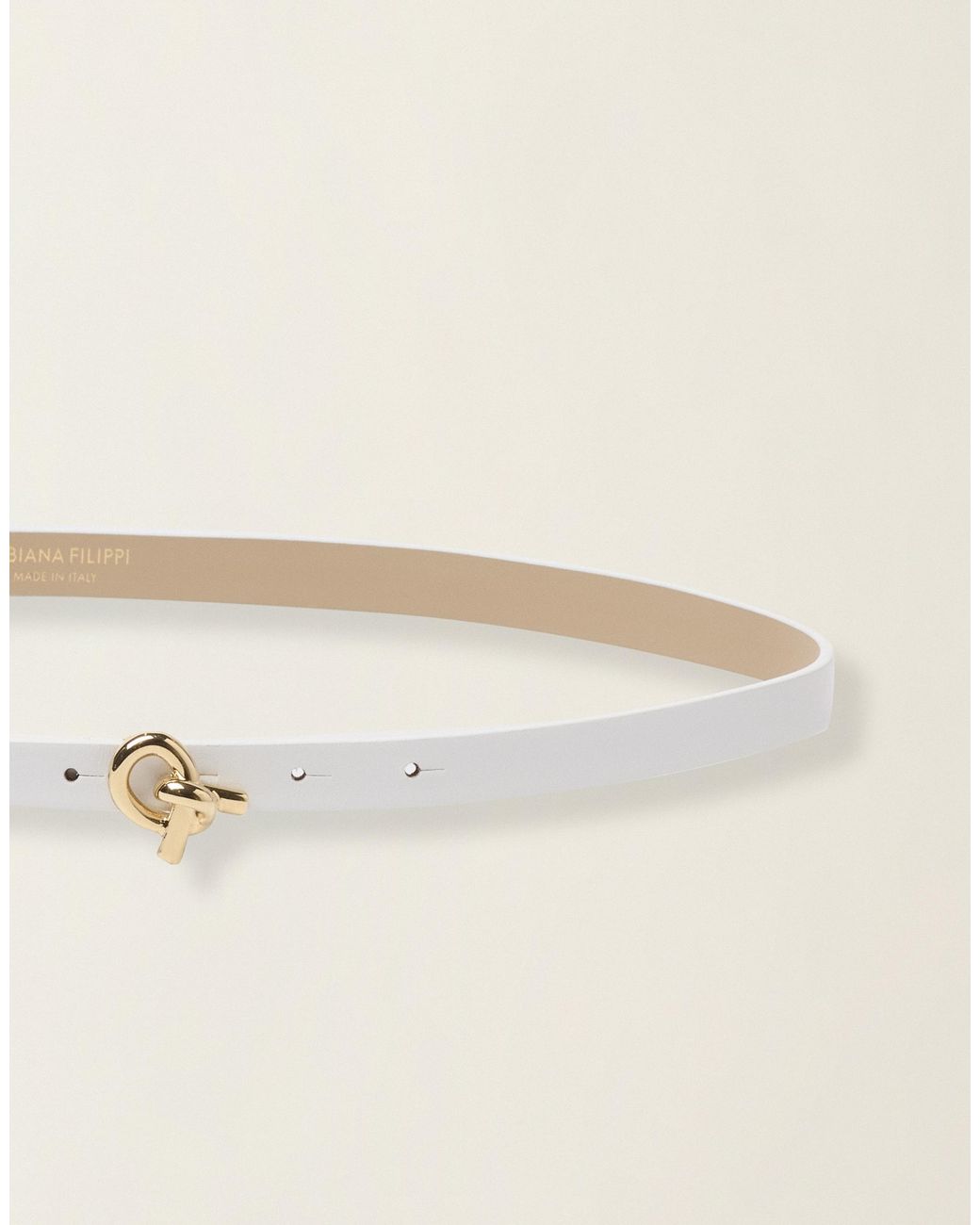 Fabiana Filippi Natural Leather Belt