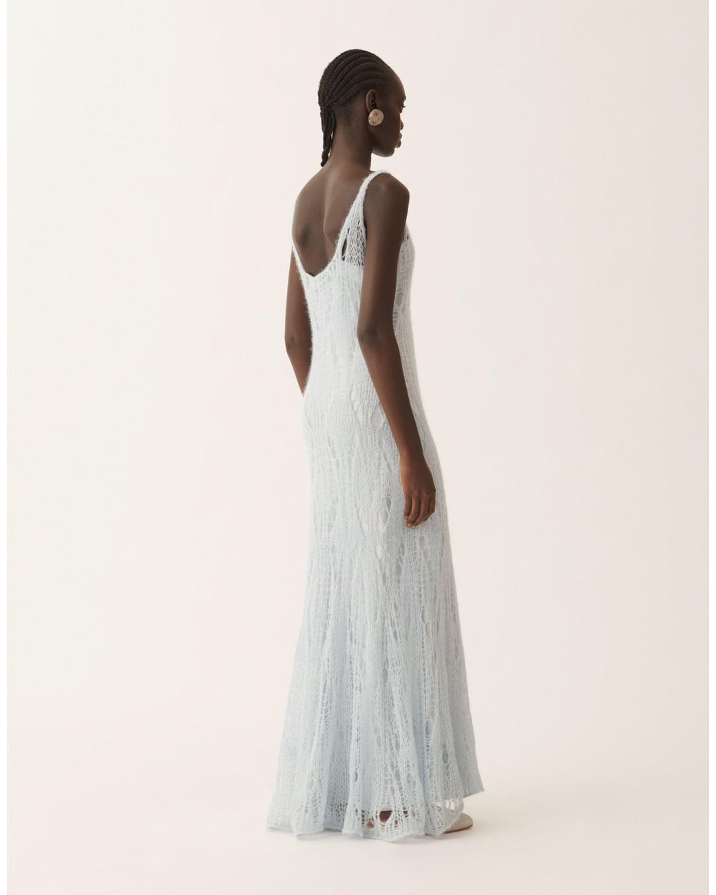 Fabiana Filippi White Long Tank Dress