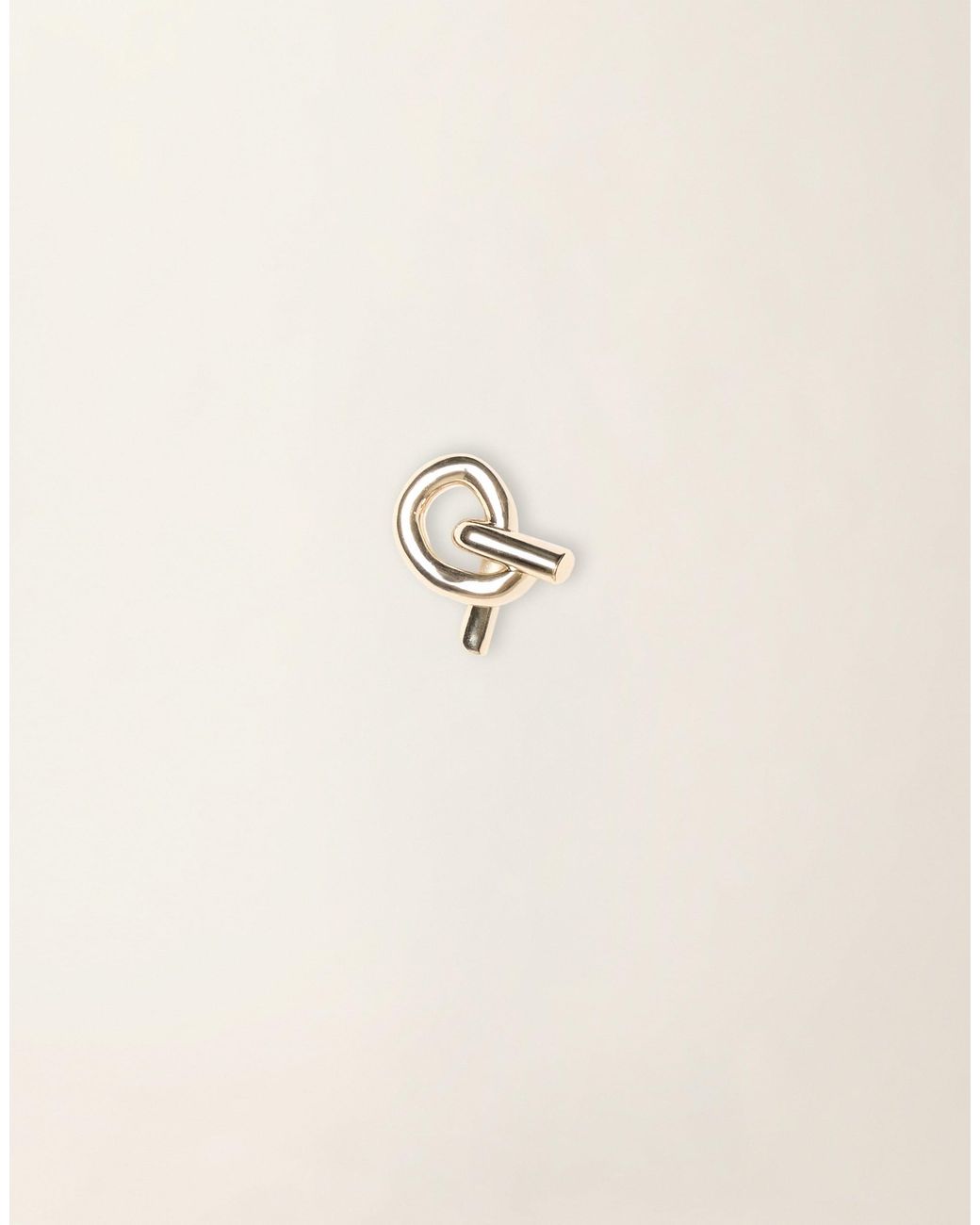 Fabiana Filippi Natural Knot Detail Earrings