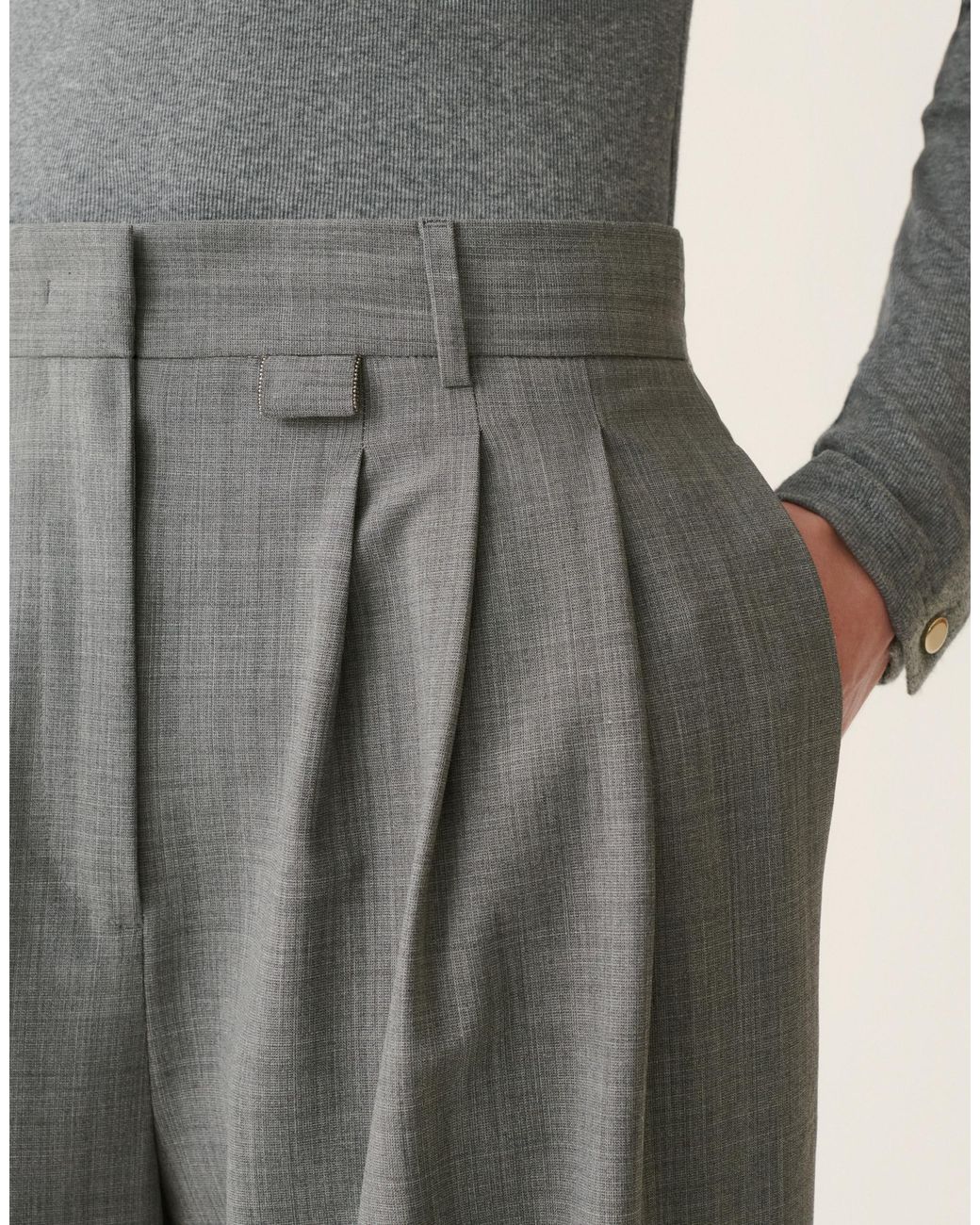 Fabiana Filippi Gray Pants