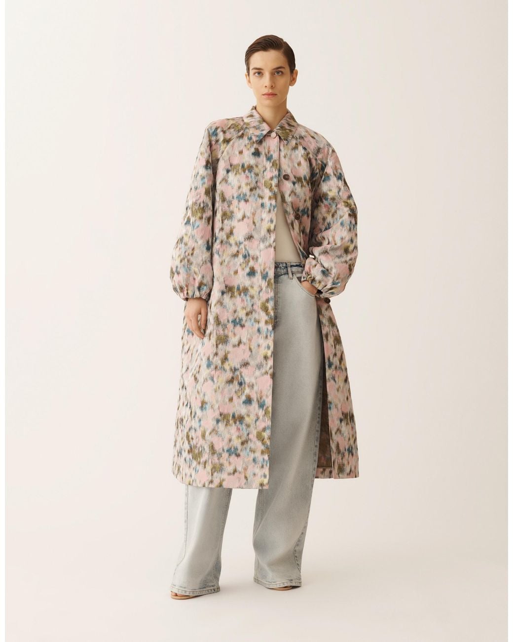 Fabiana Filippi Natural Long Trench