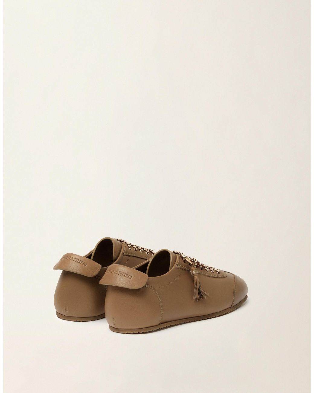 Fabiana Filippi Natural Retro Sneaker