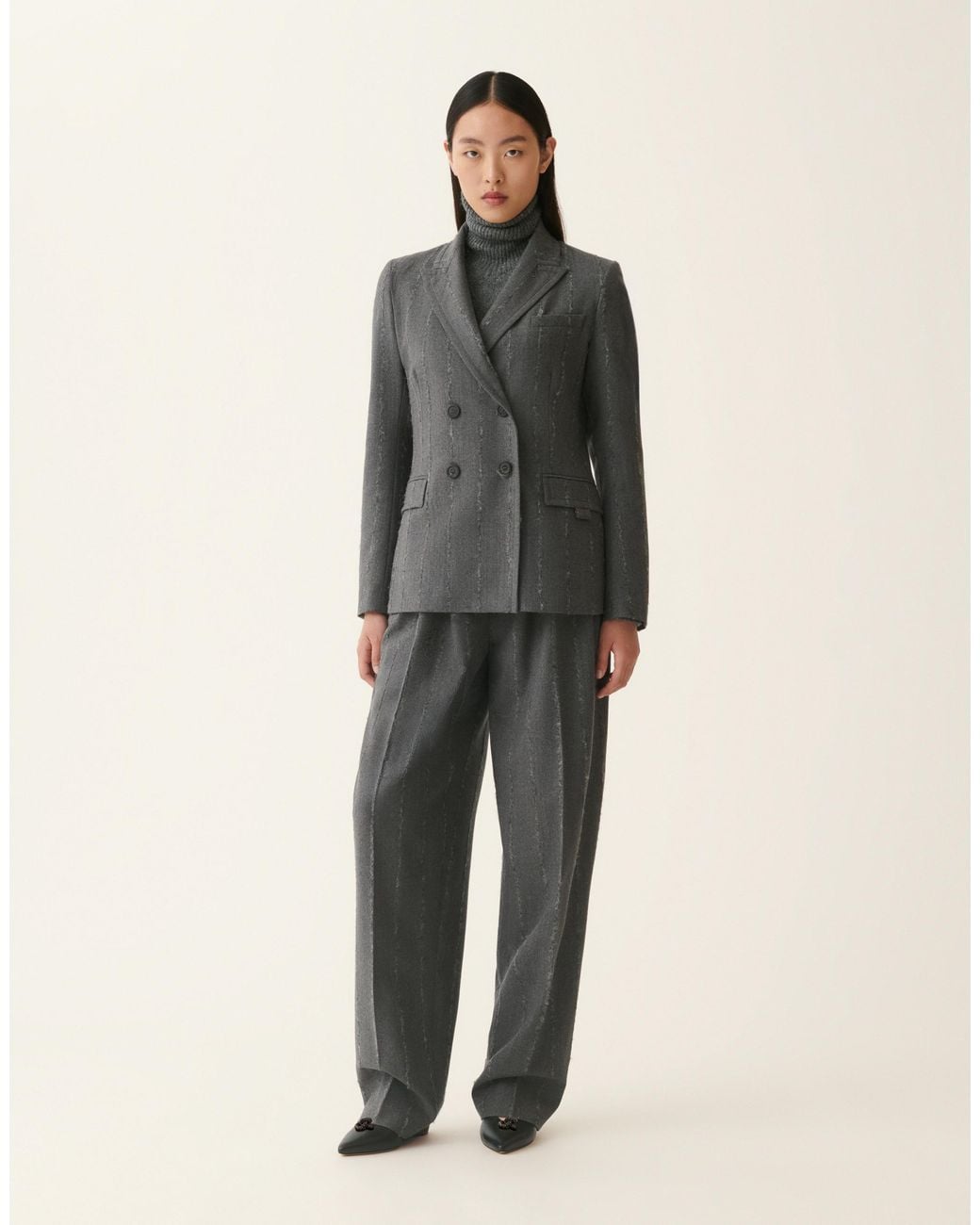 Fabiana Filippi Gray Blazers