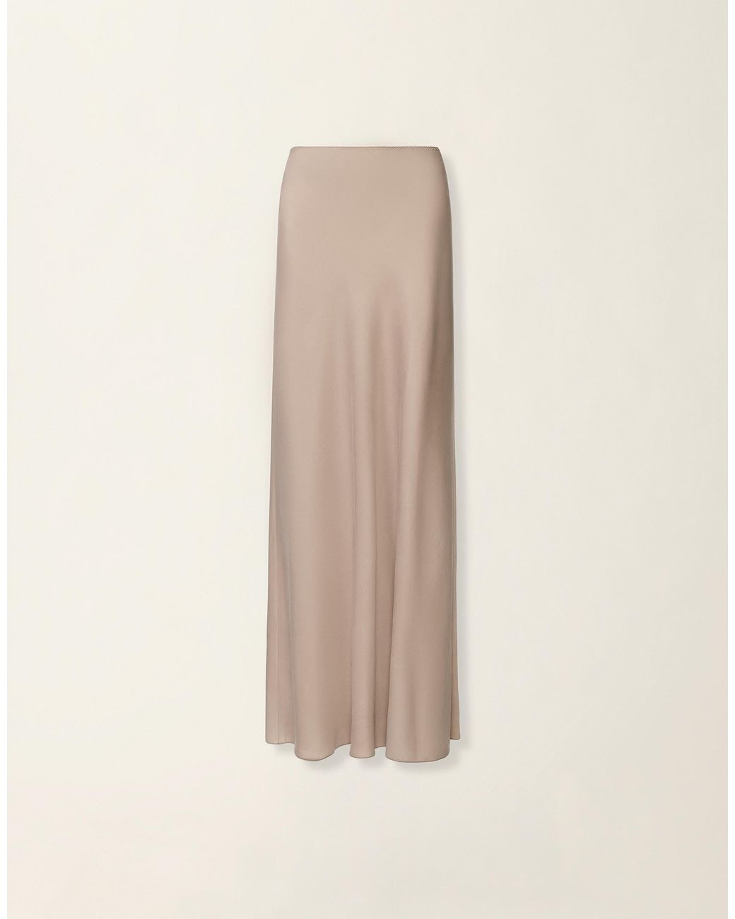 Fabiana Filippi Natural Long Fluid Skirt