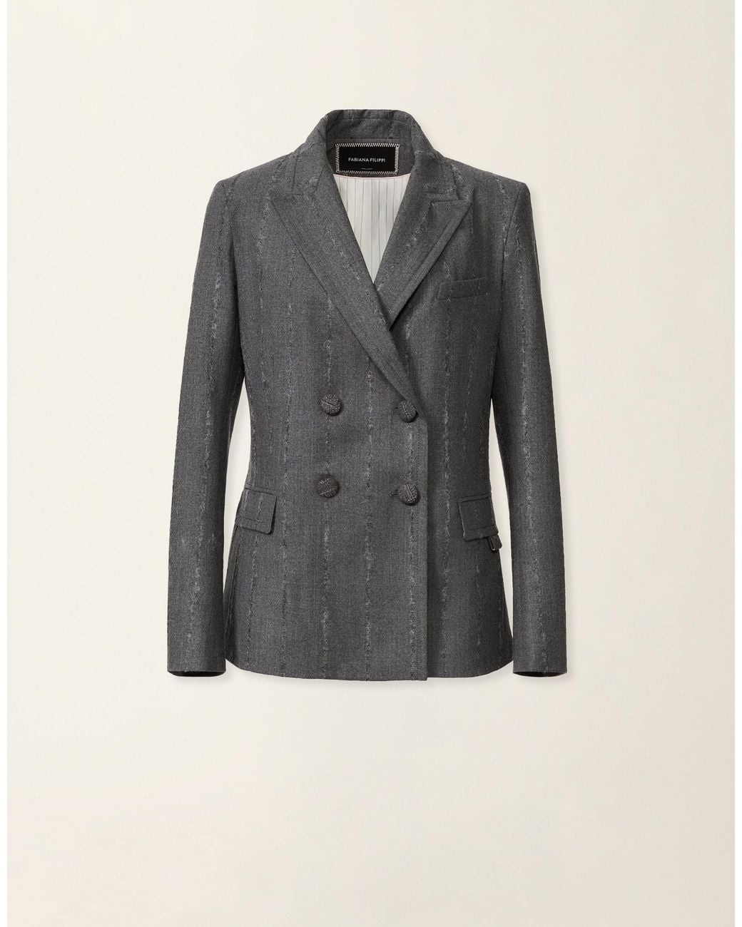 Fabiana Filippi Gray Blazers