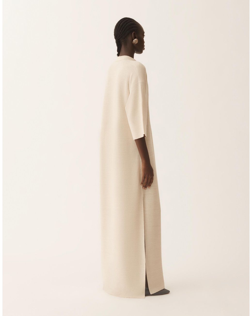 Fabiana Filippi Natural Polo Dress