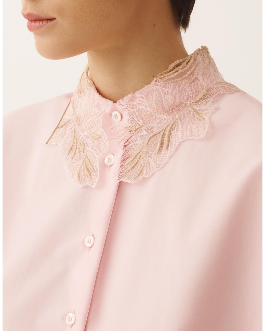 Fabiana Filippi Pink Sleeveless Shirt