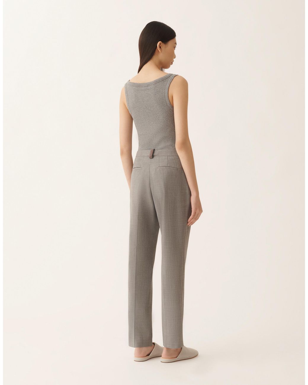Fabiana Filippi Natural Montefalco Pants
